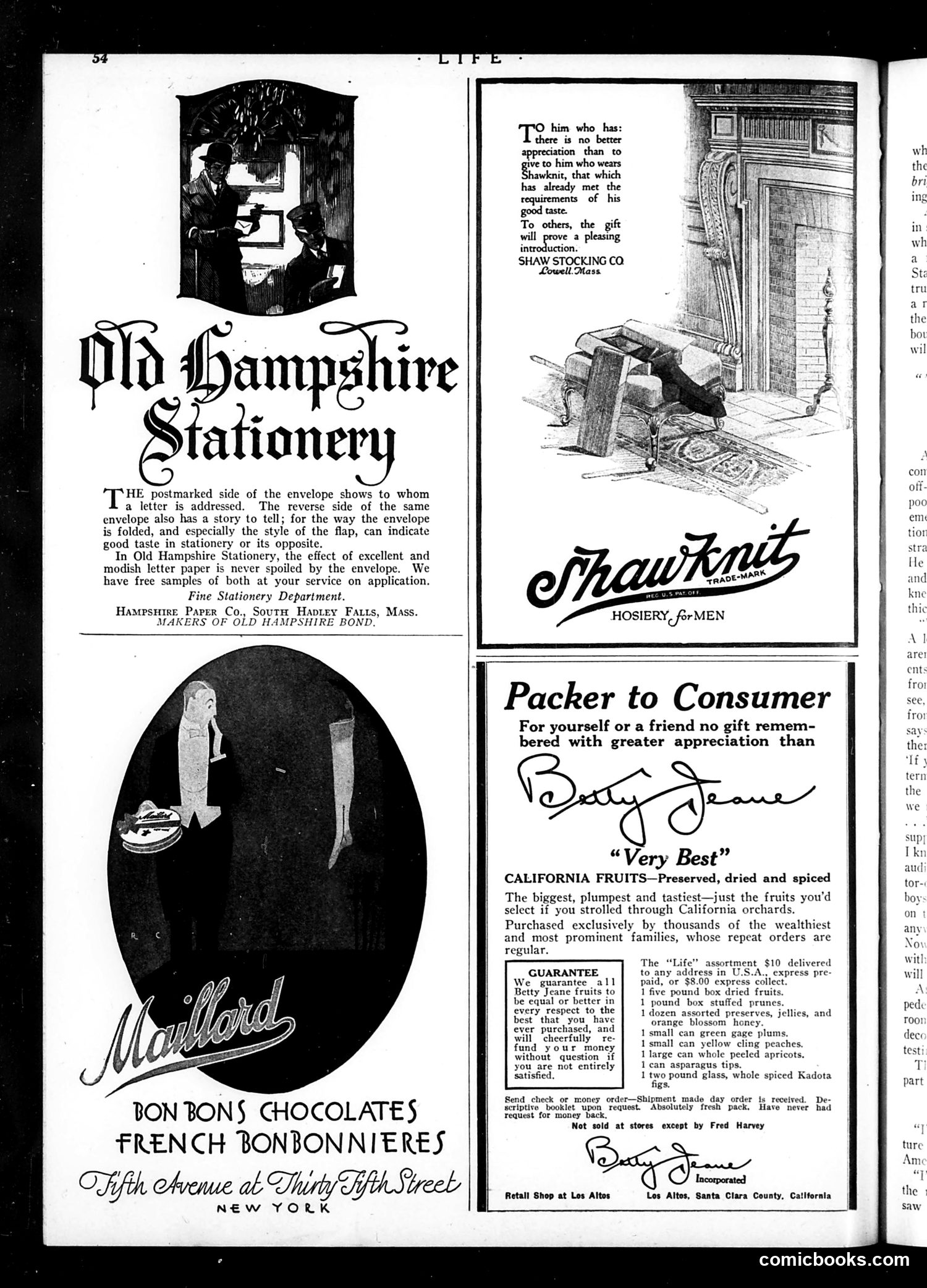 Life — December 1, 1921 — page 54 of 58
