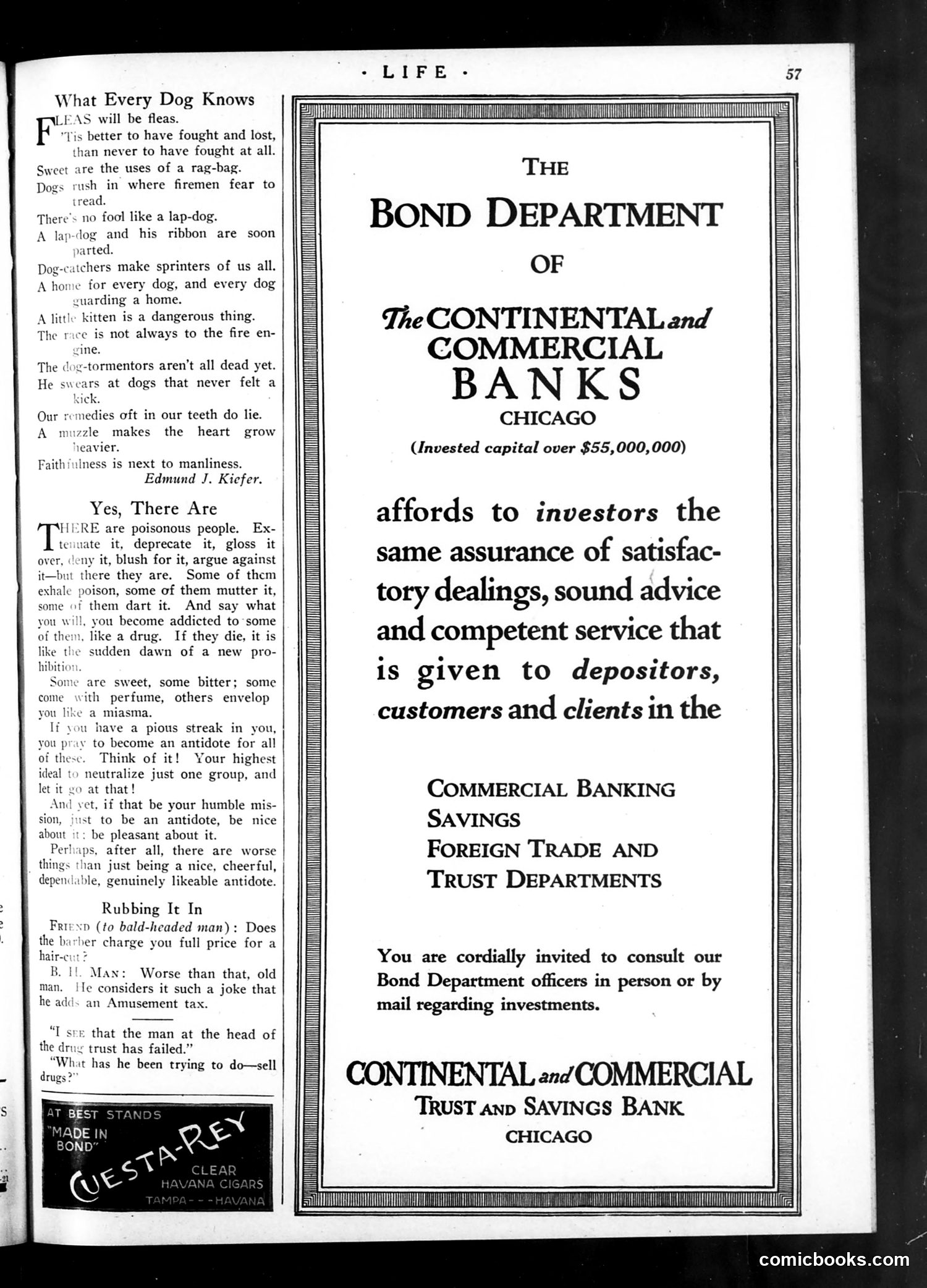Life — December 1, 1921 — page 57 of 58