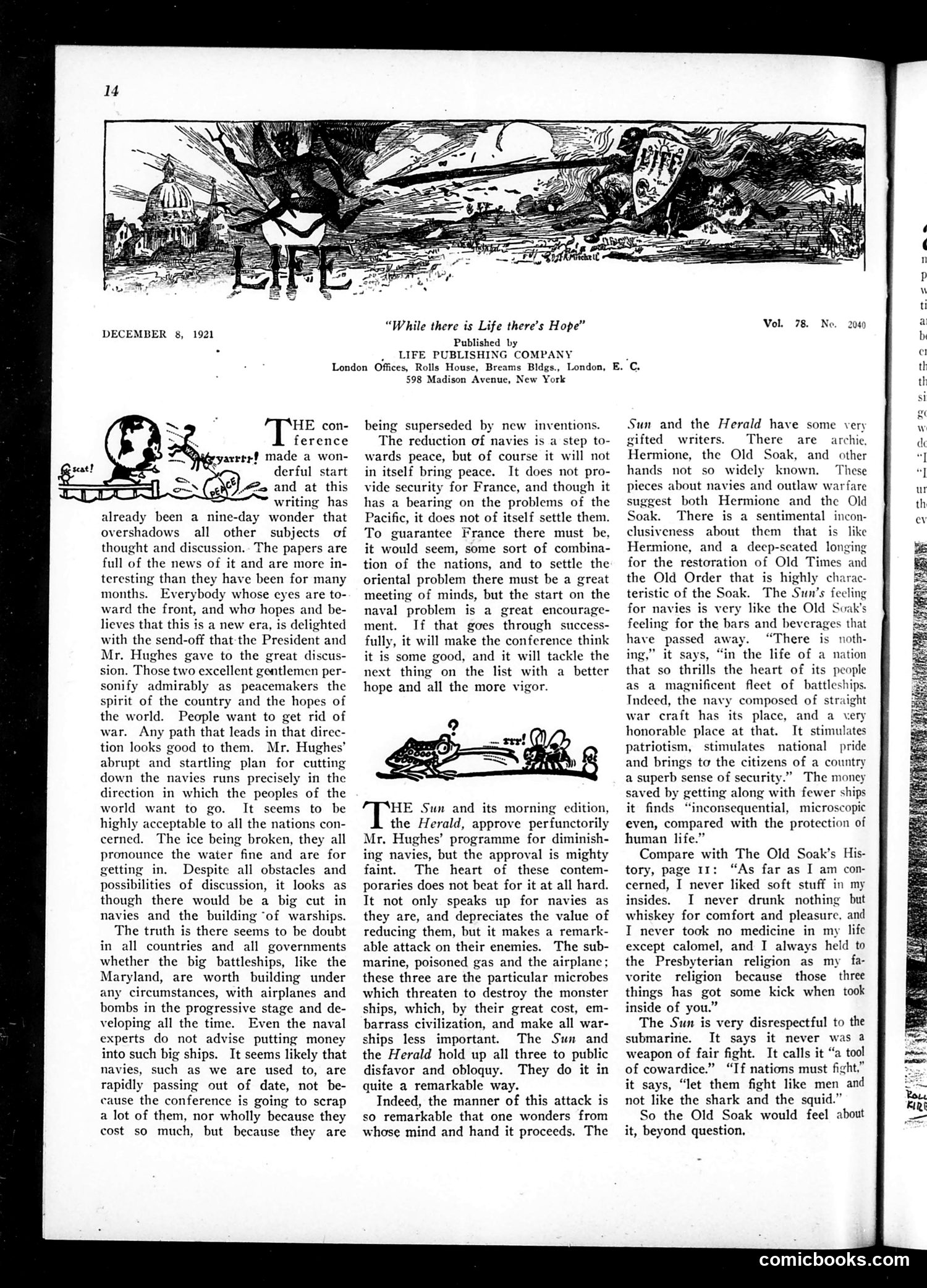 Life — December 8, 1921 — page 16 of 34