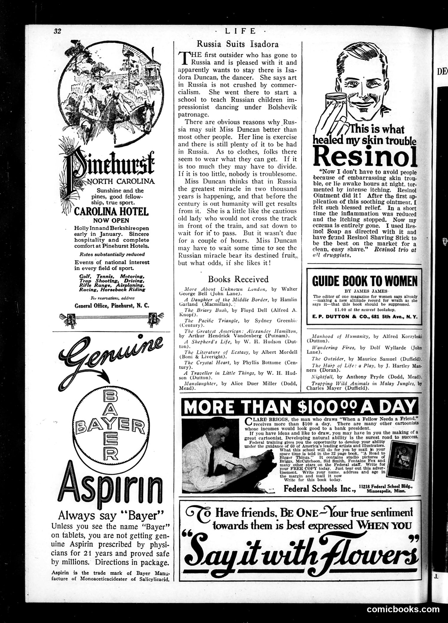 Life — December 8, 1921 — page 34 of 34