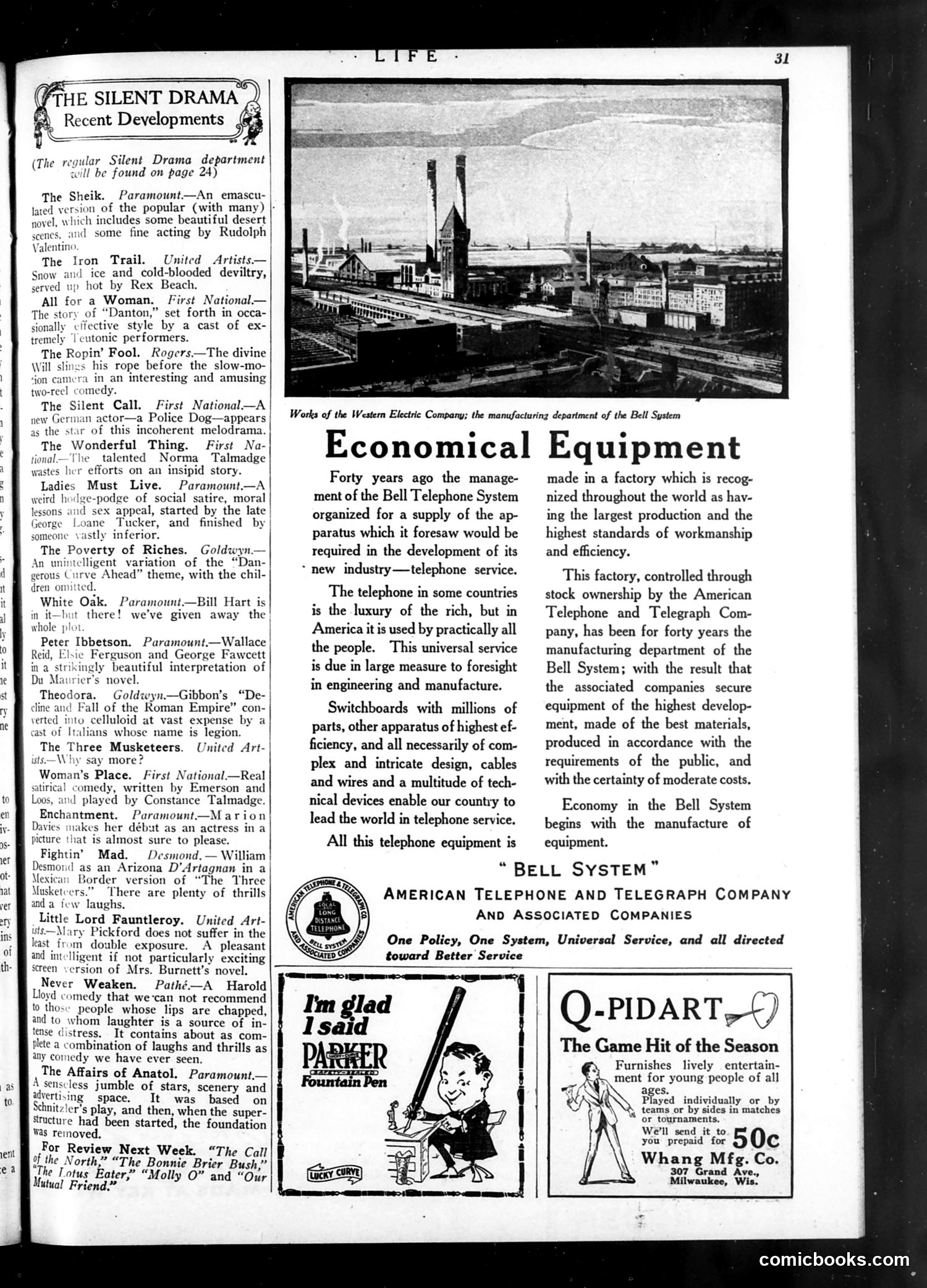 Life — December 15, 1921 — page 33 of 34