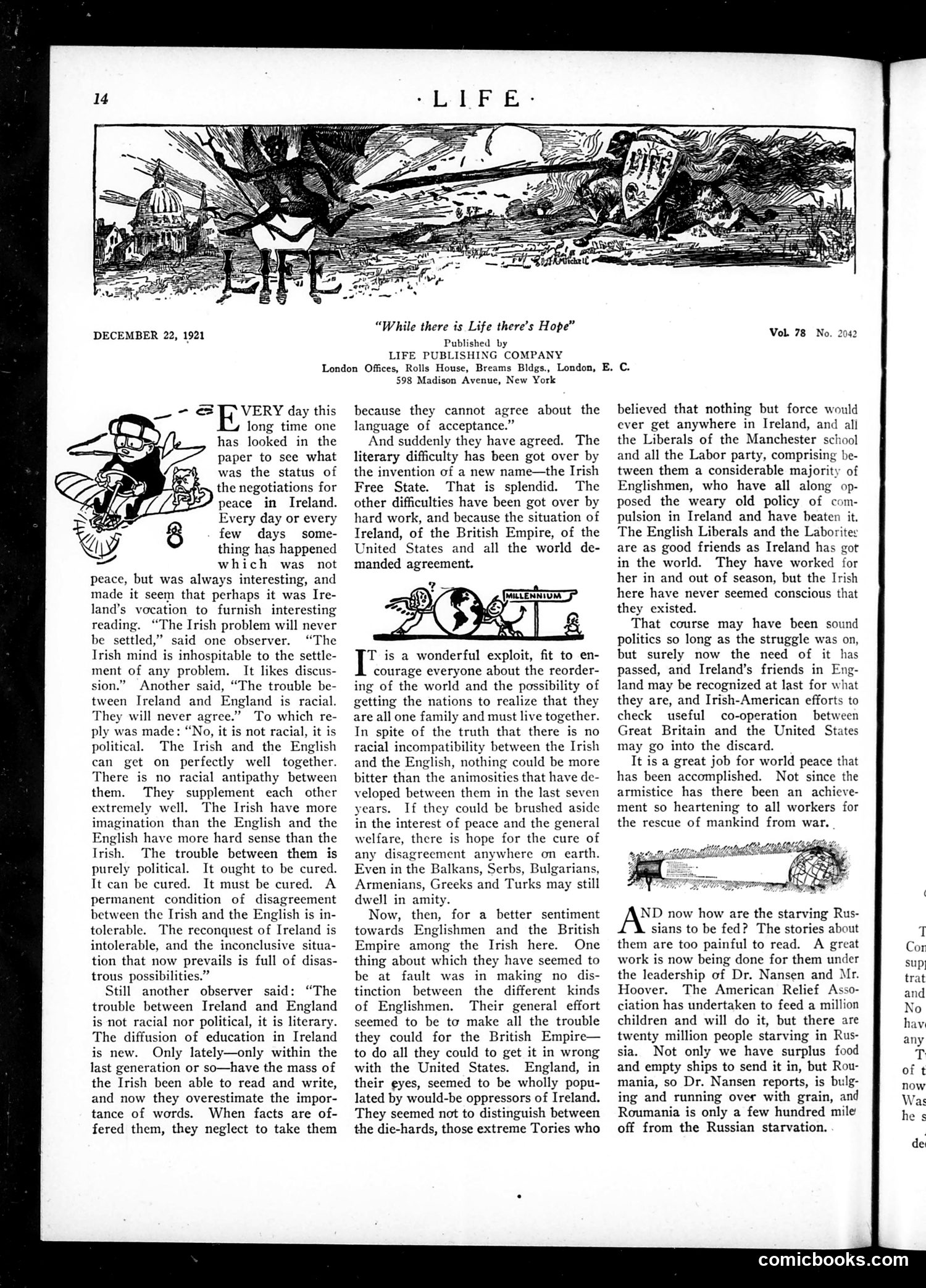 Life — December 22, 1921 — page 16 of 34