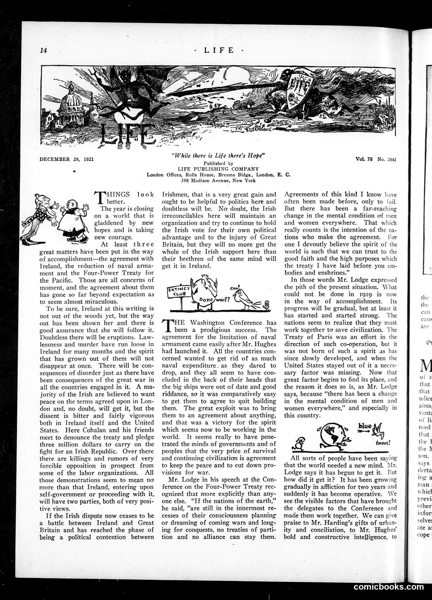 Life — December 29, 1921 — page 16 of 35