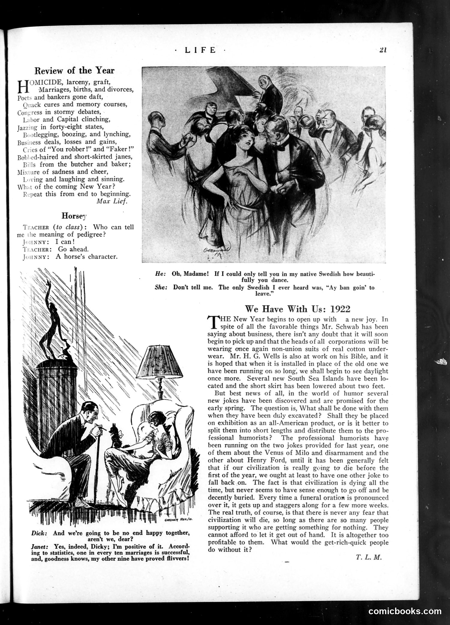 Life — December 29, 1921 — page 23 of 35