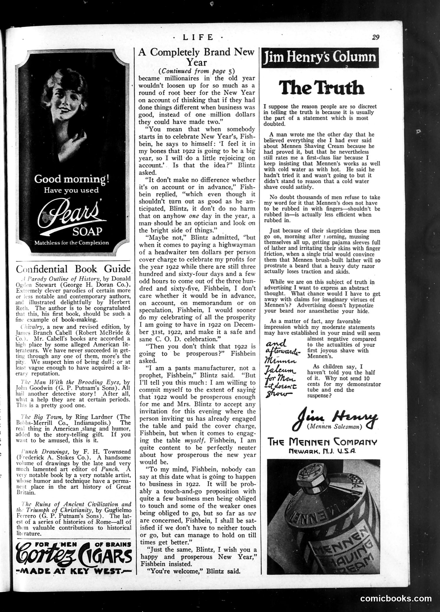 Life — December 29, 1921 — page 31 of 35