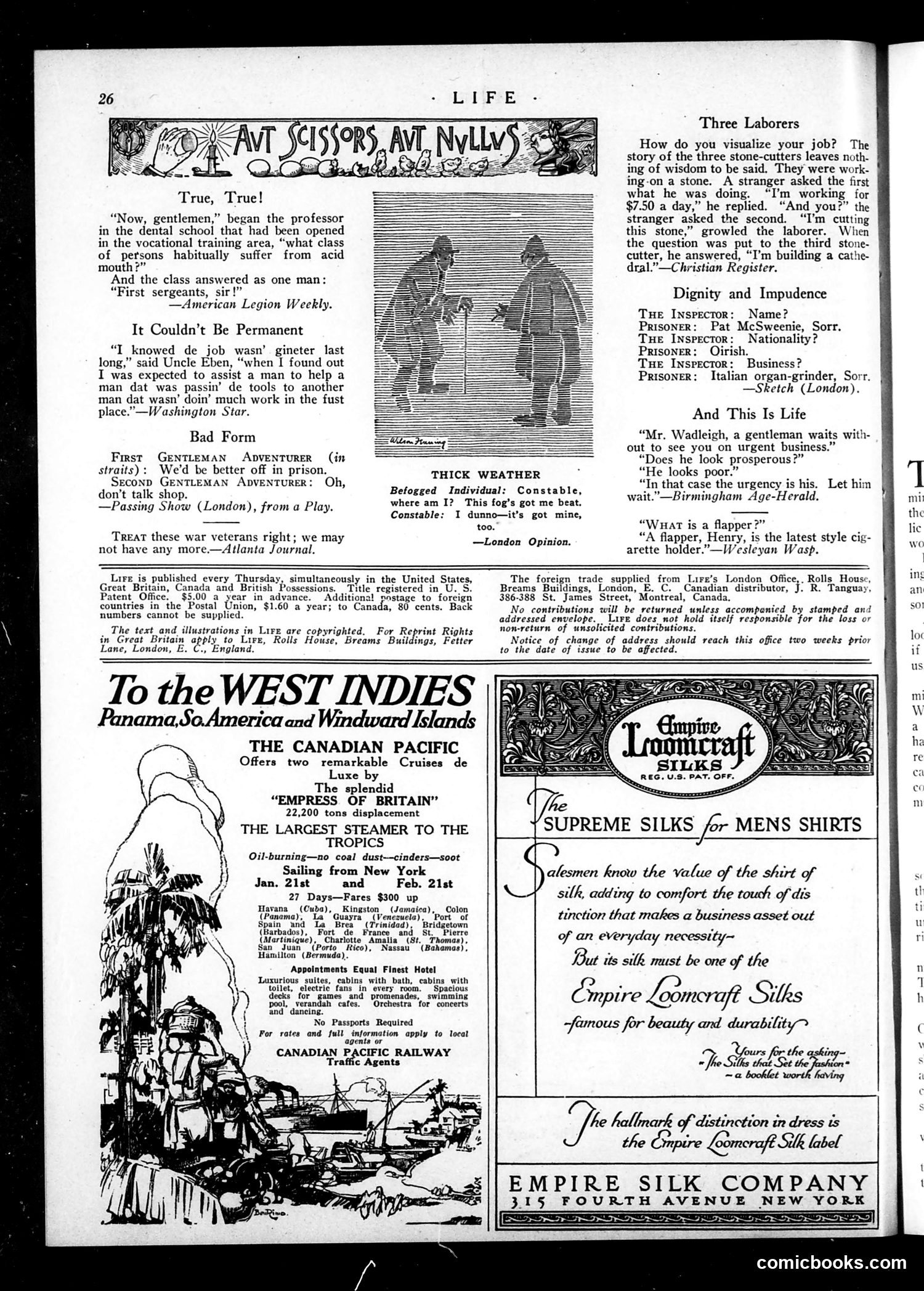Life — January 5, 1922 — page 28 of 34