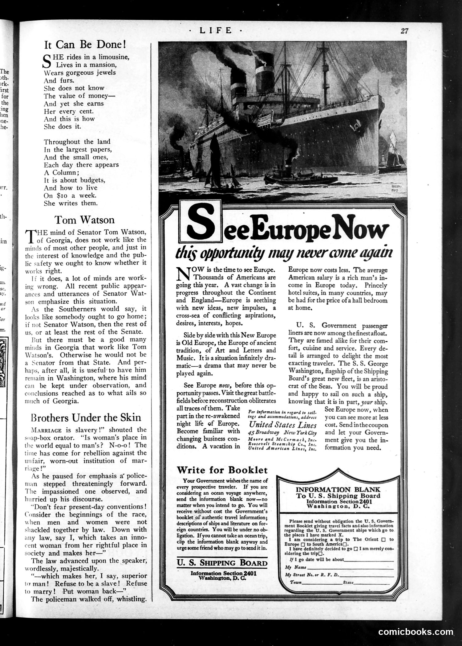 Life — January 5, 1922 — page 29 of 34