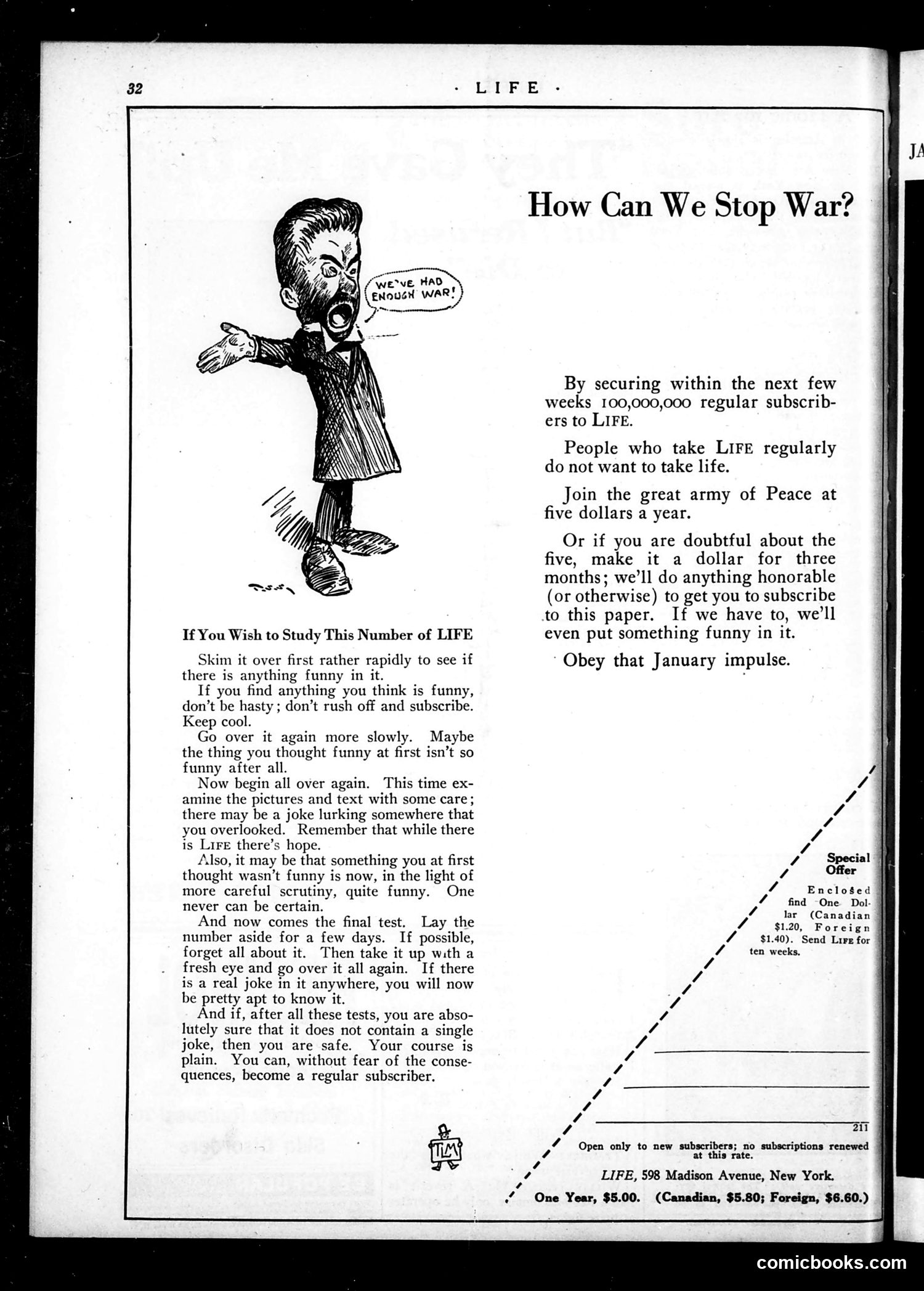 Life — January 5, 1922 — page 34 of 34