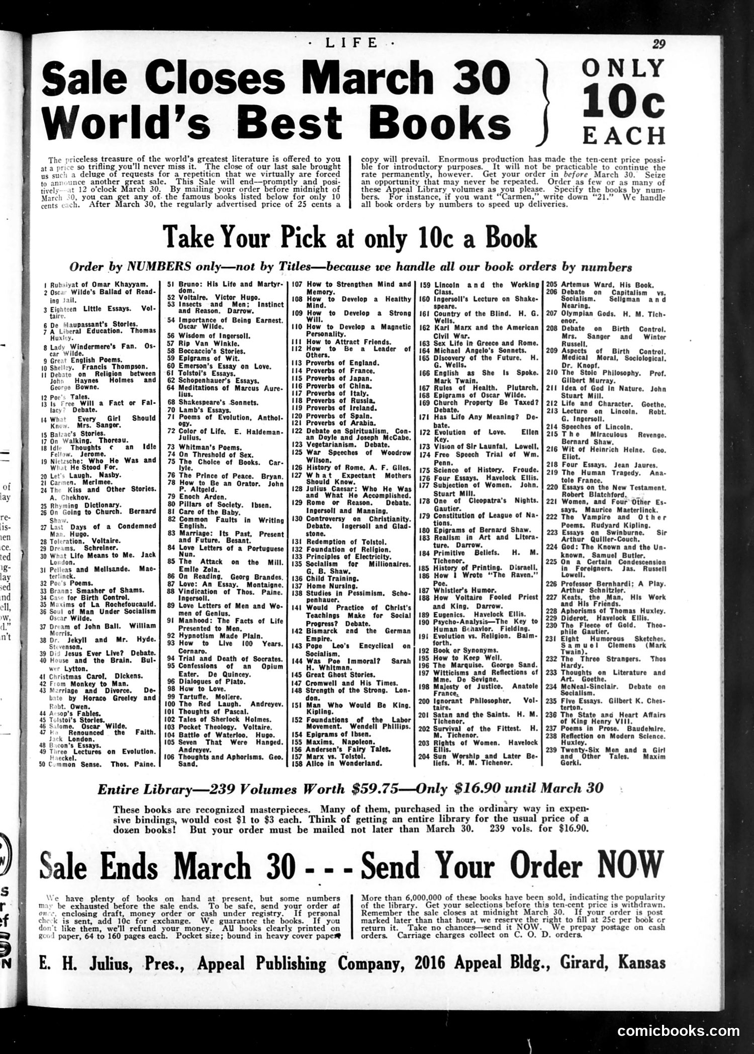 Life — January 12, 1922 — page 31 of 34