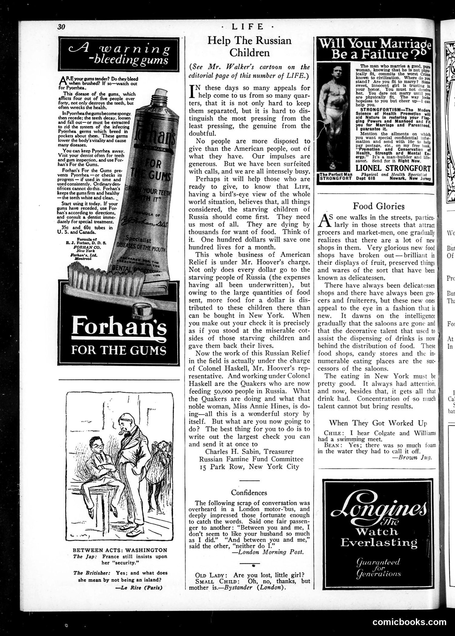 Life — January 12, 1922 — page 32 of 34
