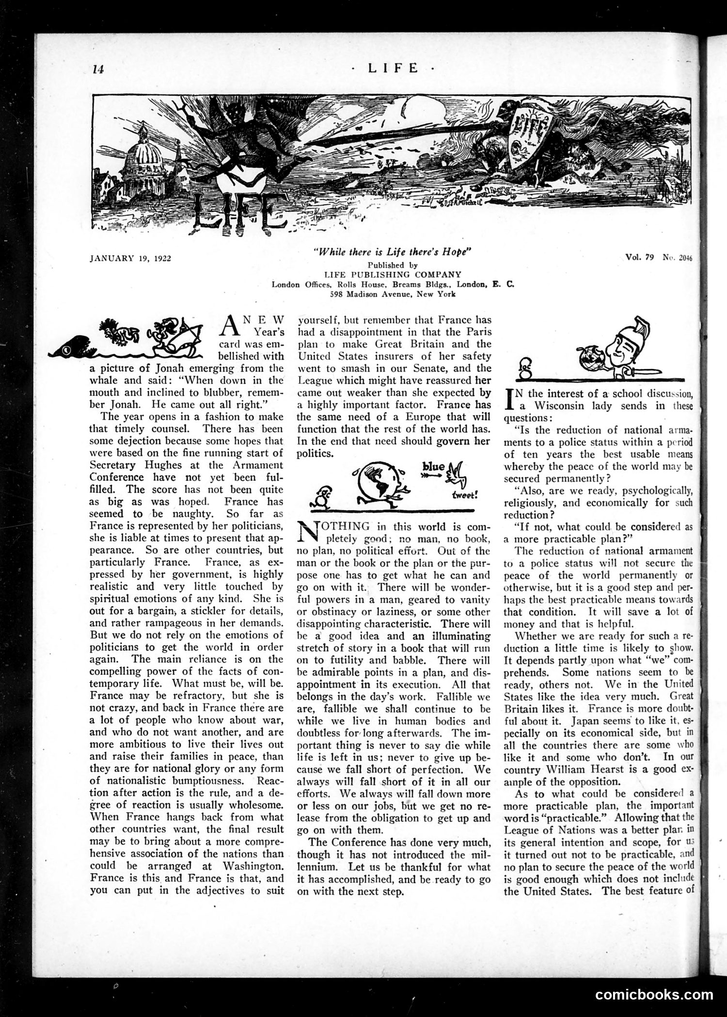 Life — January 19, 1922 — page 16 of 34