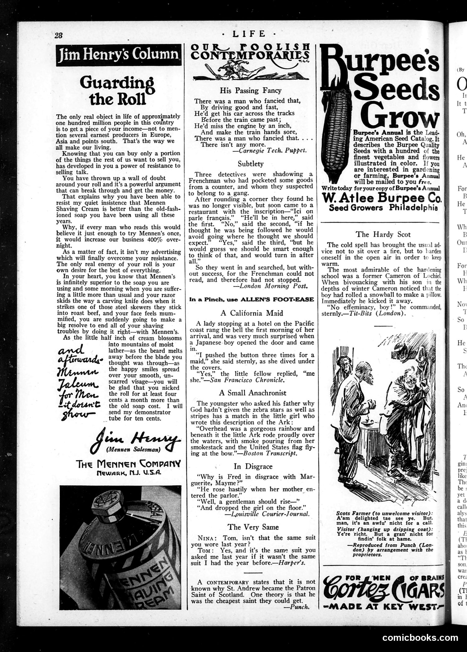 Life — January 19, 1922 — page 30 of 34