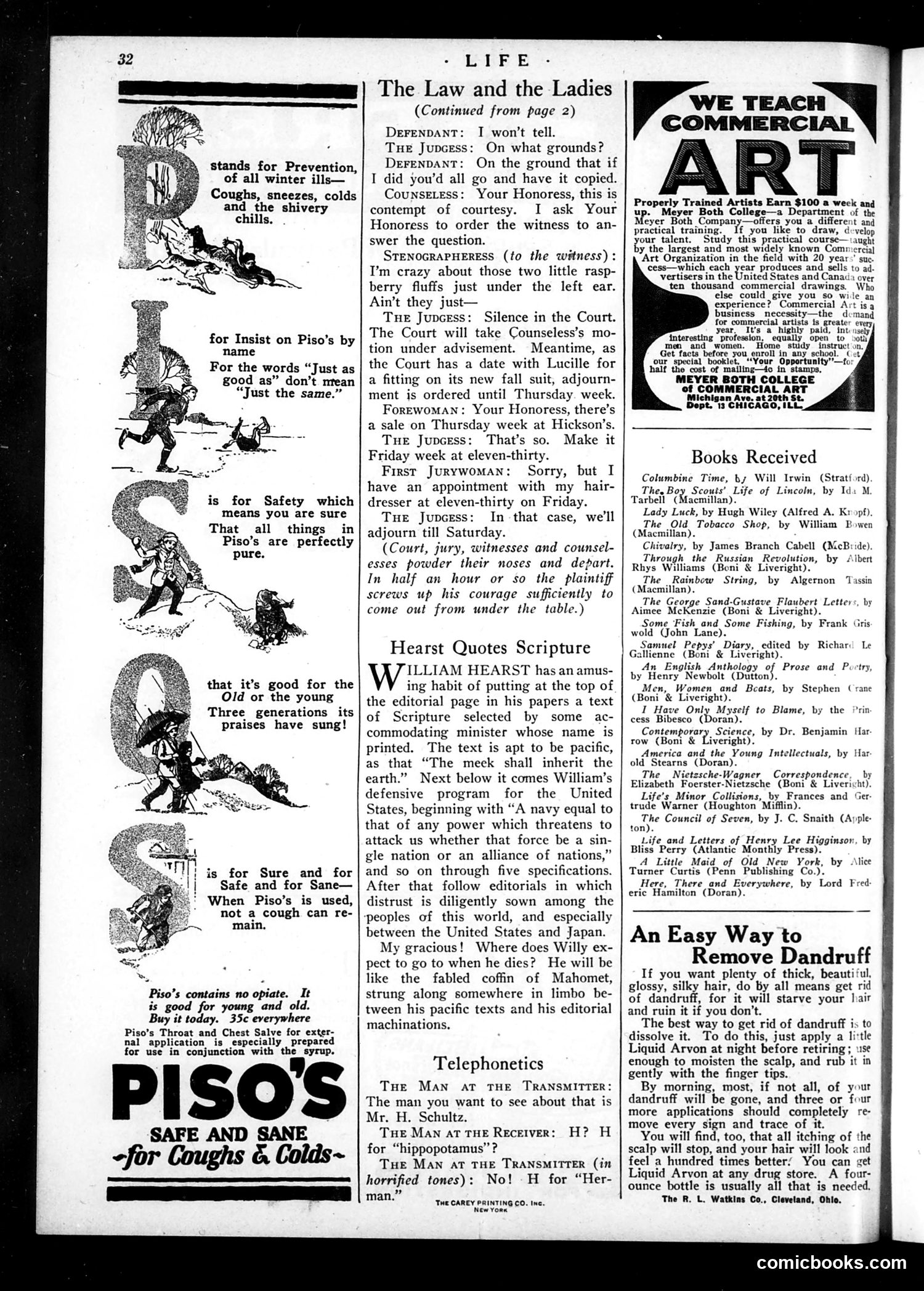 Life — January 19, 1922 — page 34 of 34