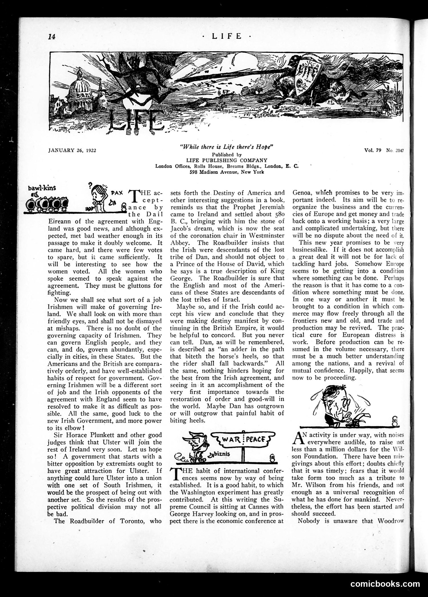 Life — January 26, 1922 — page 16 of 34