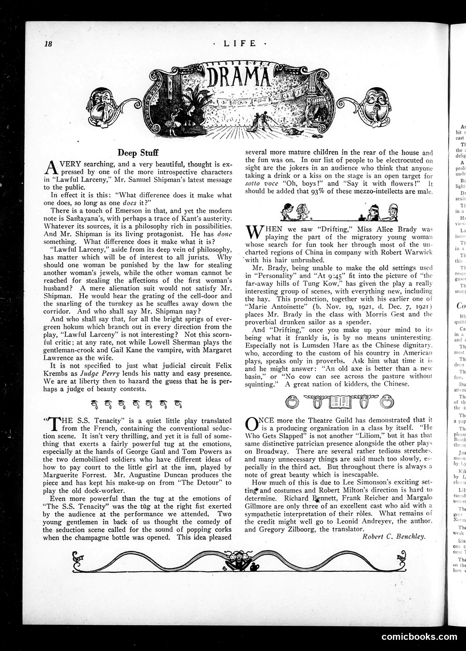 Life — January 26, 1922 — page 20 of 34