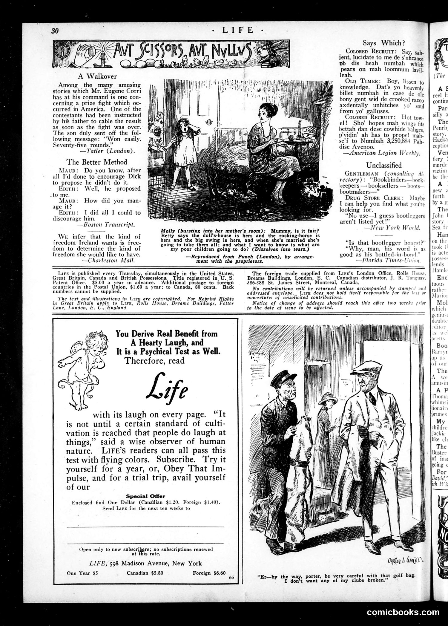 Life — January 26, 1922 — page 32 of 34