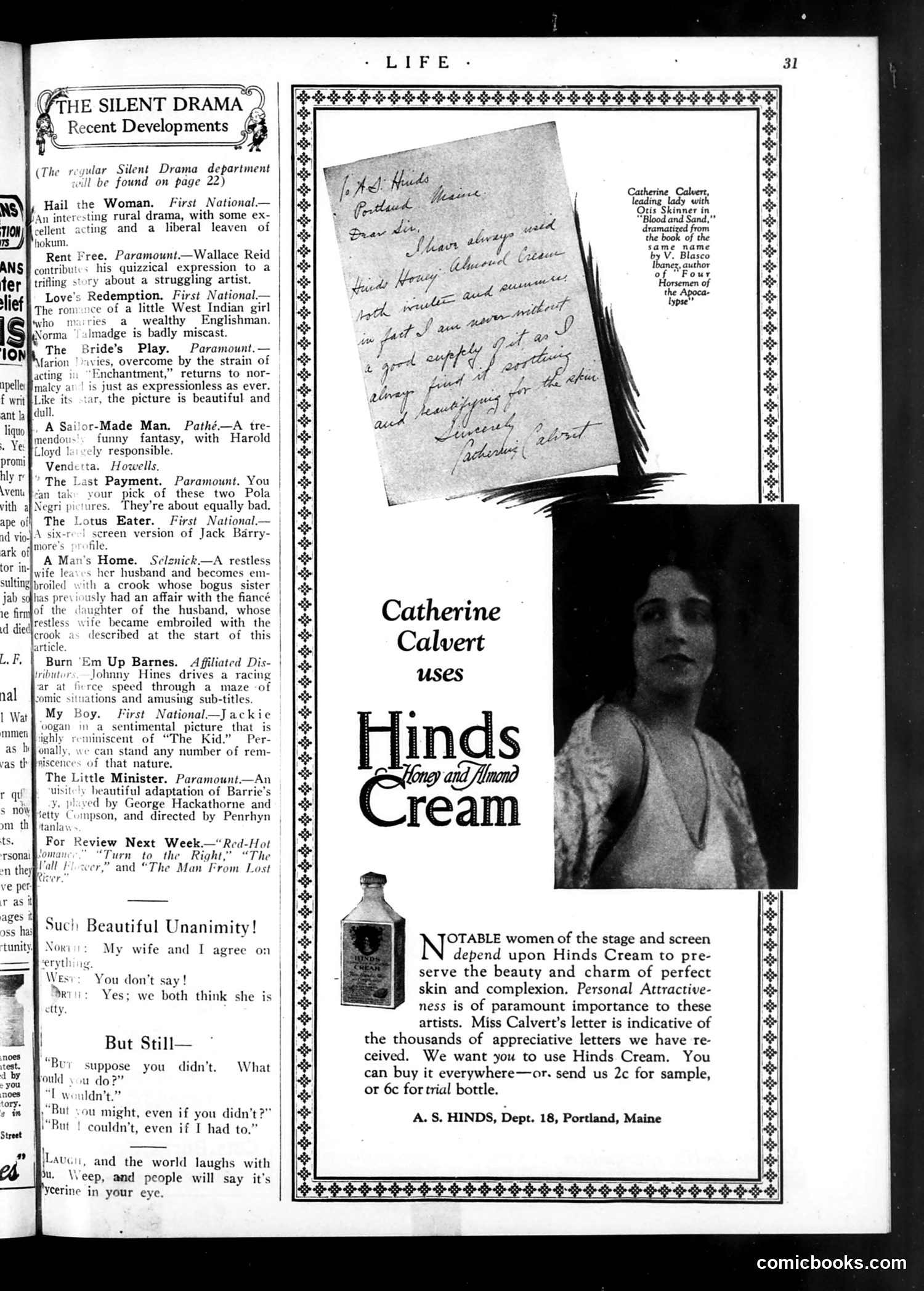 Life — February 2, 1922 — page 33 of 34