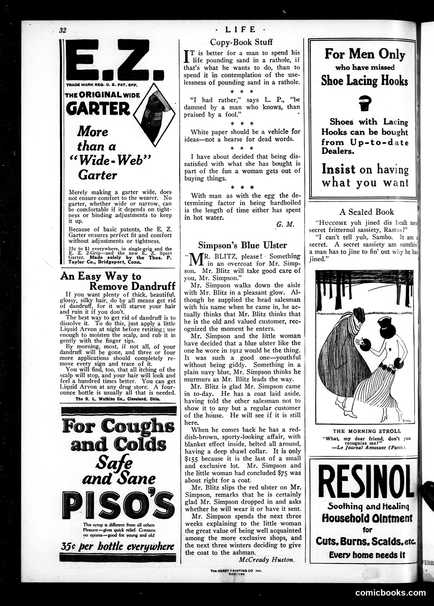 Life — February 2, 1922 — page 34 of 34