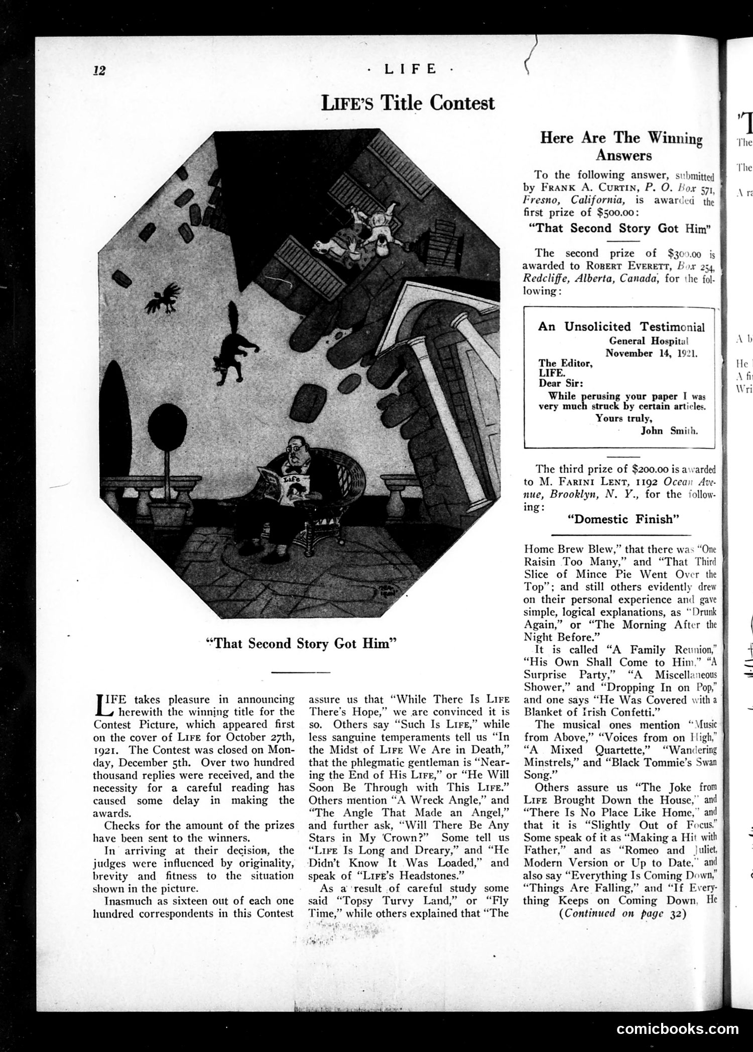 Life — February 9, 1922 — page 14 of 34