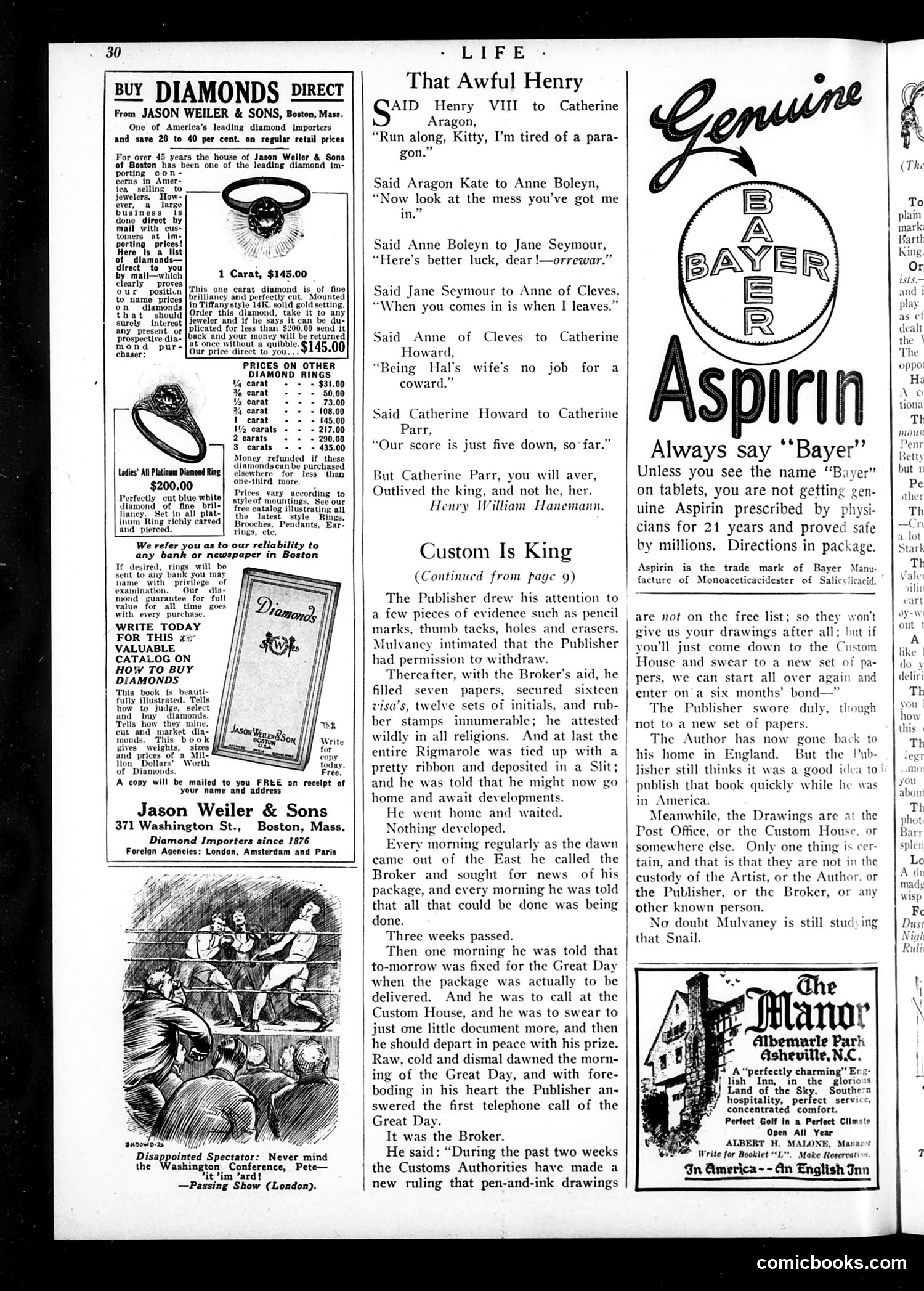 Life — February 9, 1922 — page 32 of 34