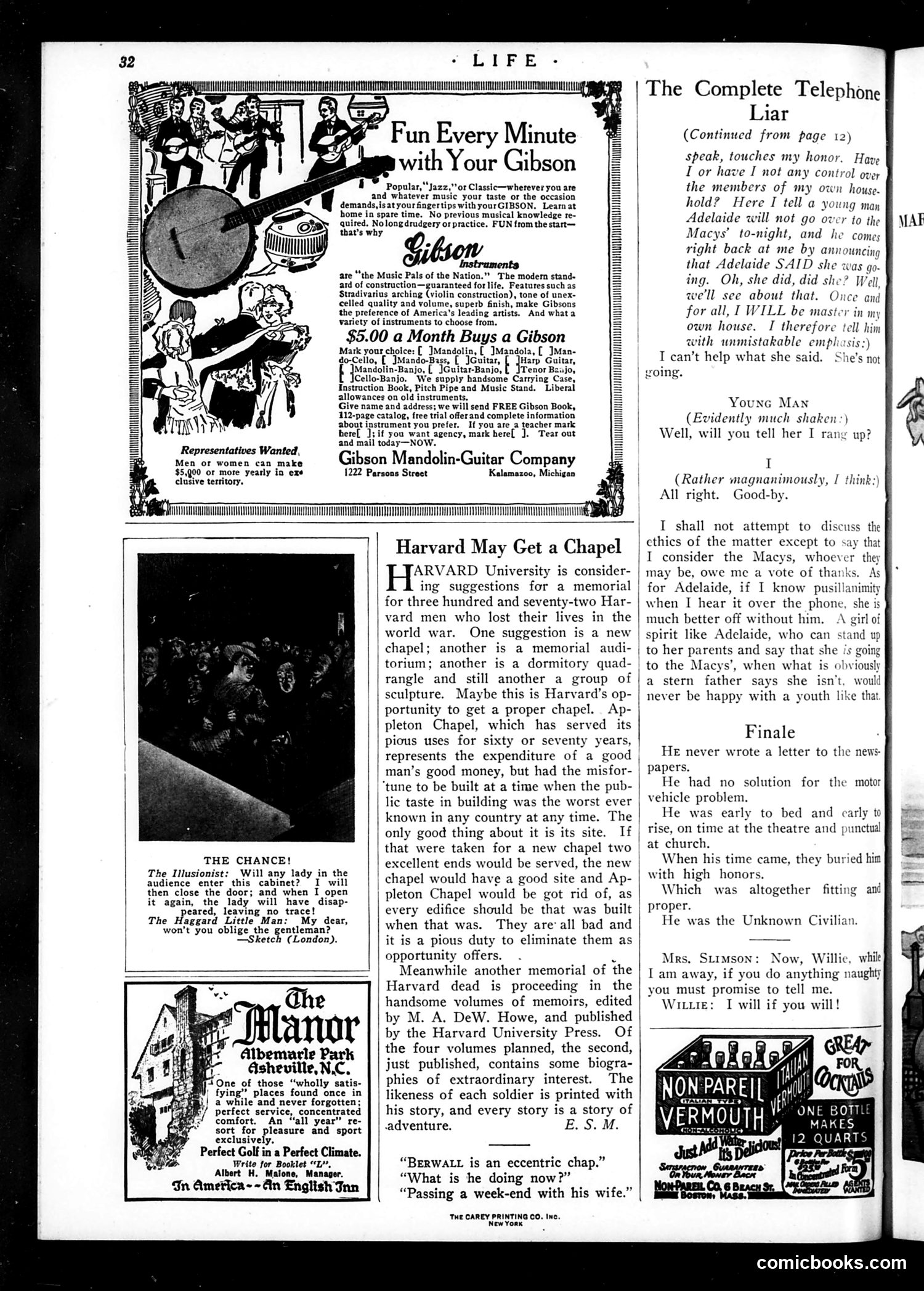 Life — February 23, 1922 — page 34 of 34