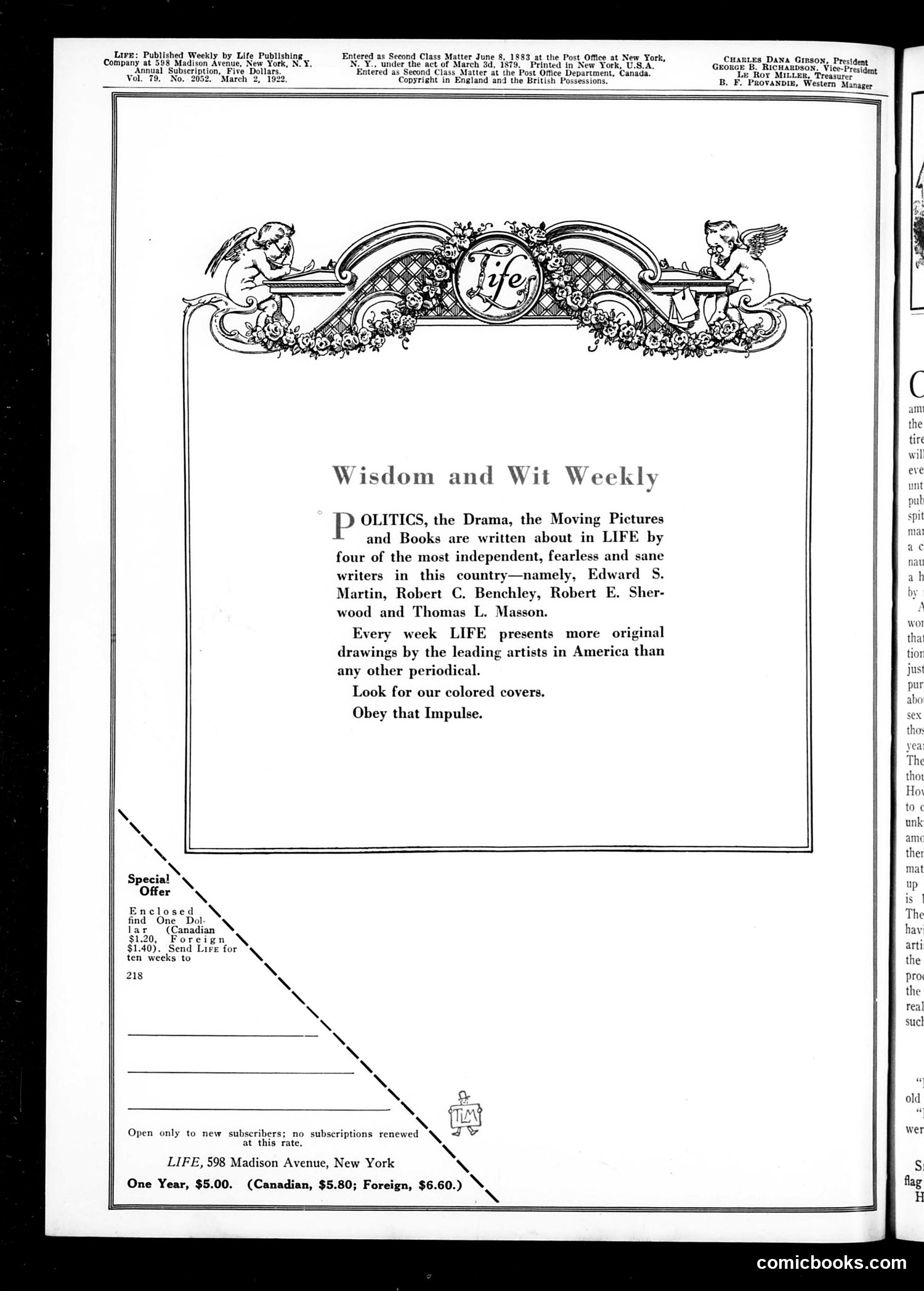 Life — March 2, 1922 — page 2 of 34