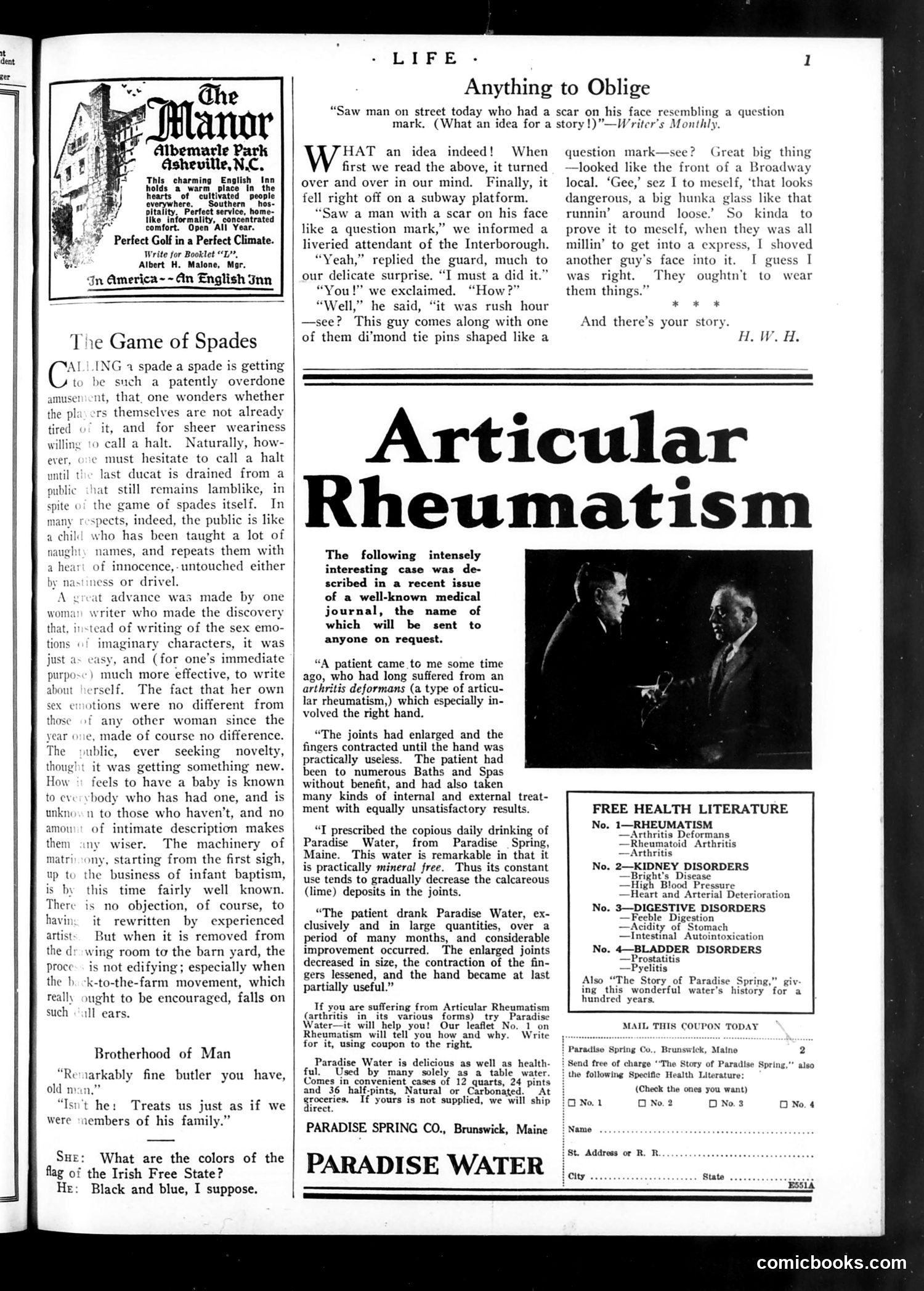 Life — March 2, 1922 — page 3 of 34