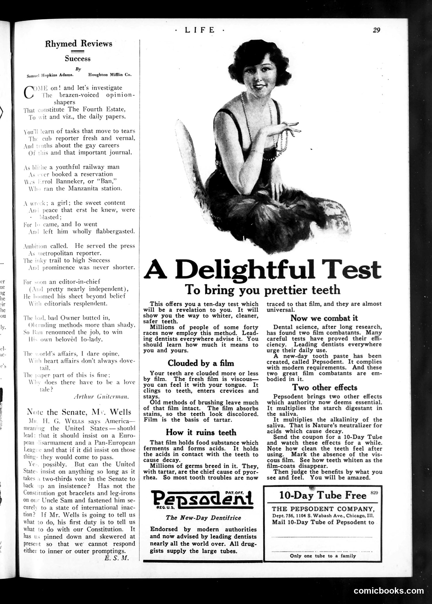 Life — March 2, 1922 — page 31 of 34