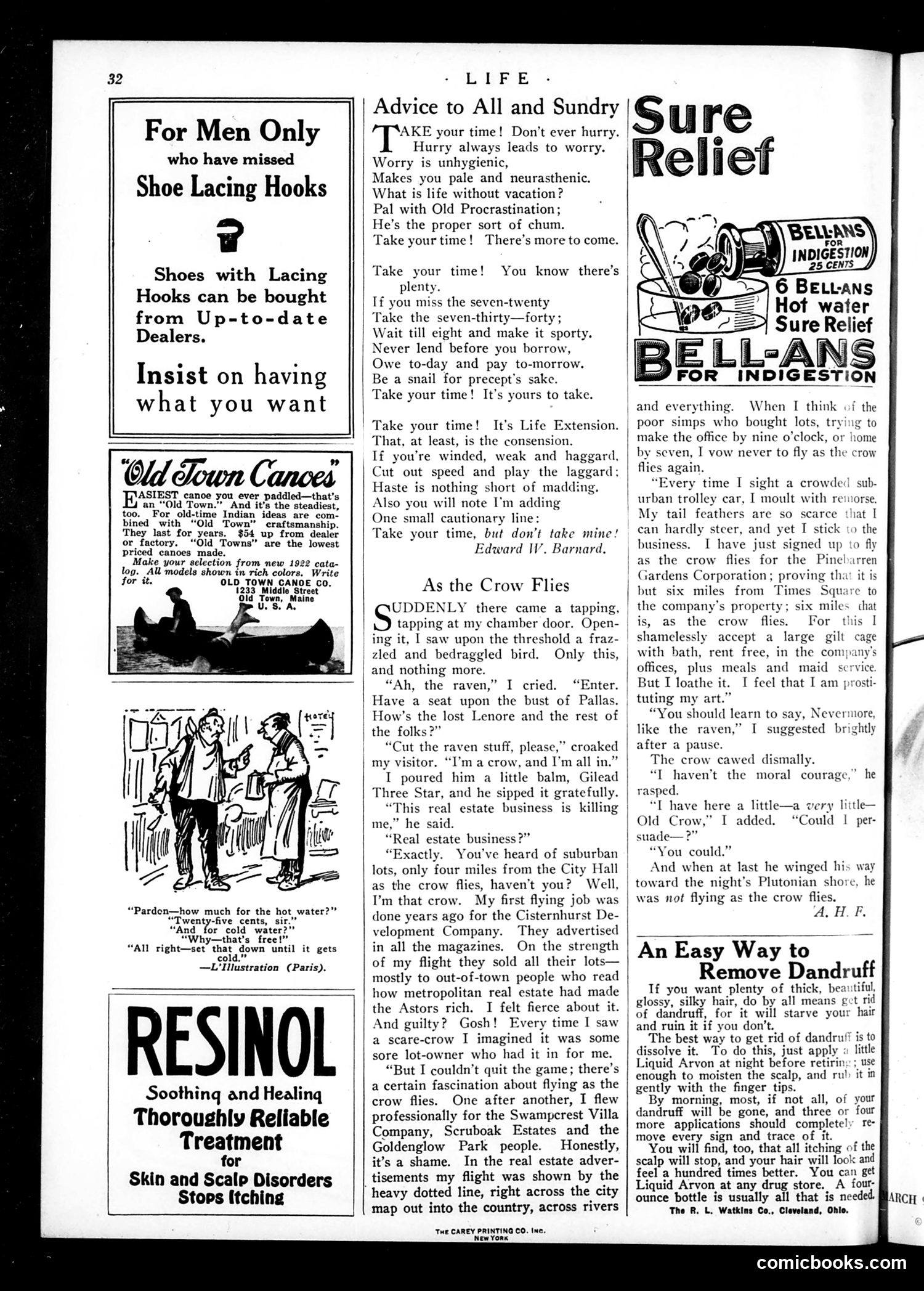 Life — March 2, 1922 — page 34 of 34