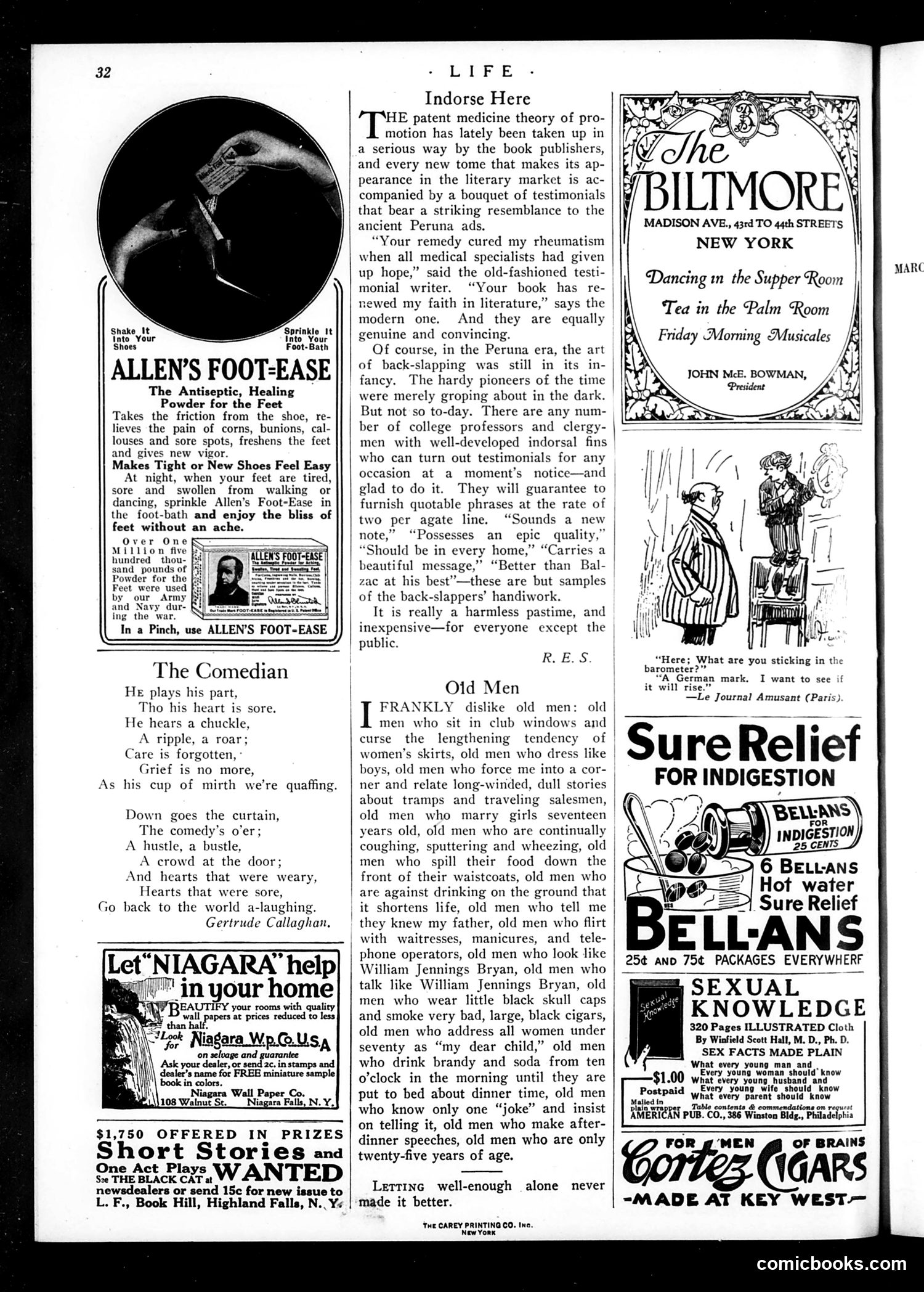 Life — March 9, 1922 — page 34 of 34