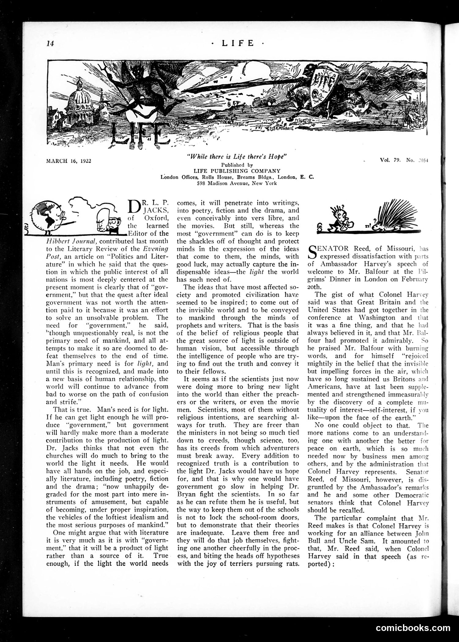 Life — March 16, 1922 — page 16 of 34