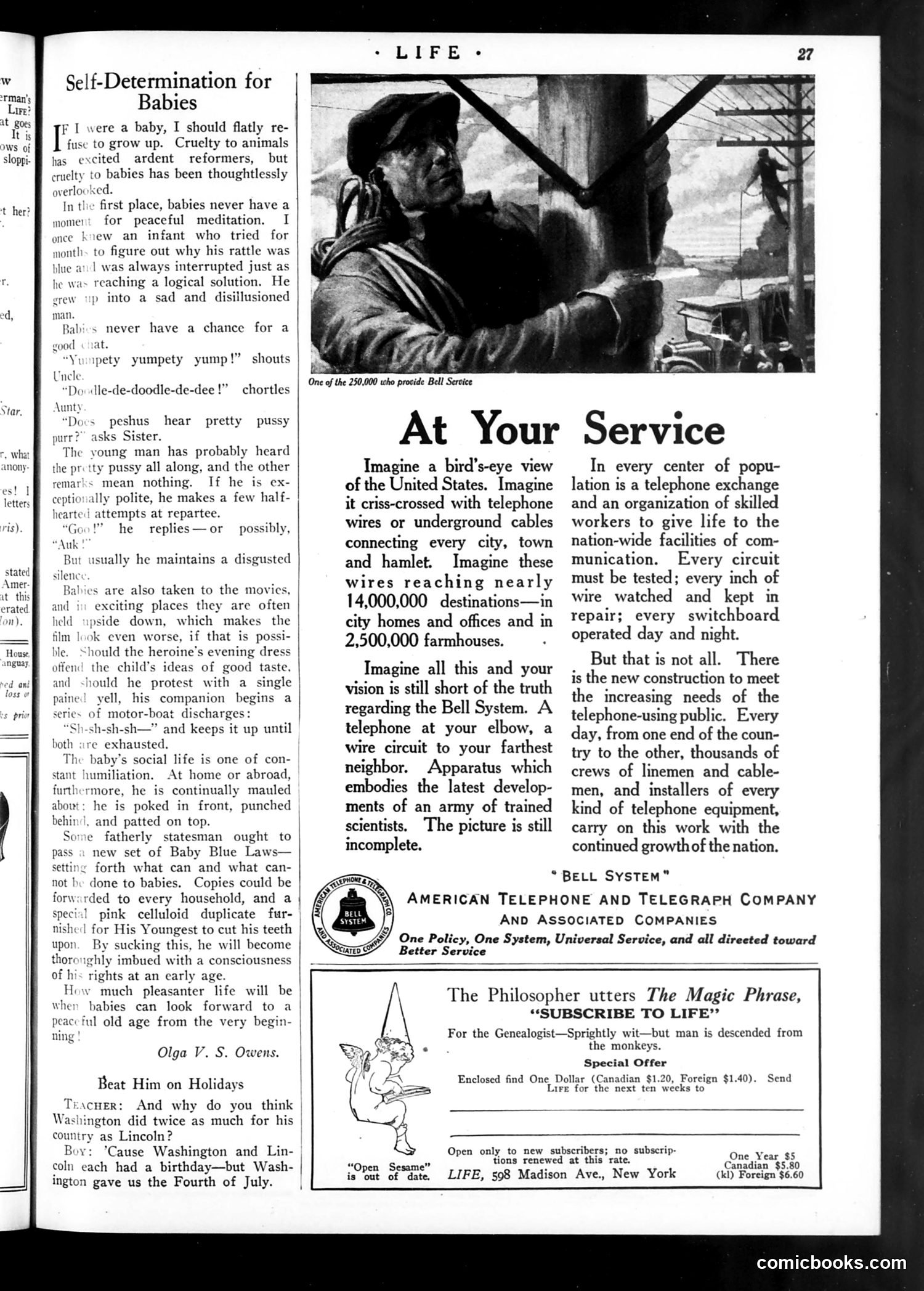 Life — March 16, 1922 — page 29 of 34