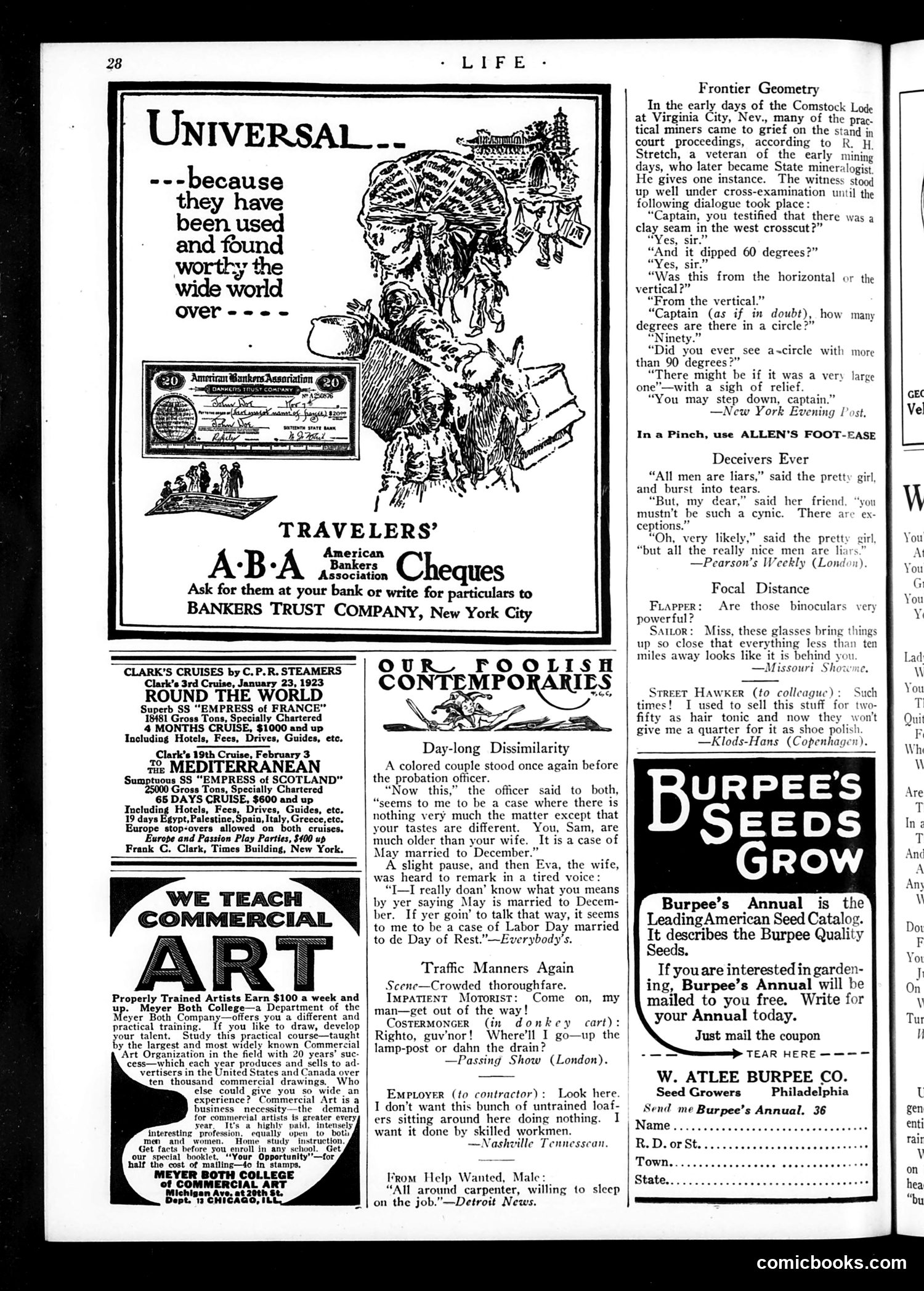 Life — March 16, 1922 — page 30 of 34