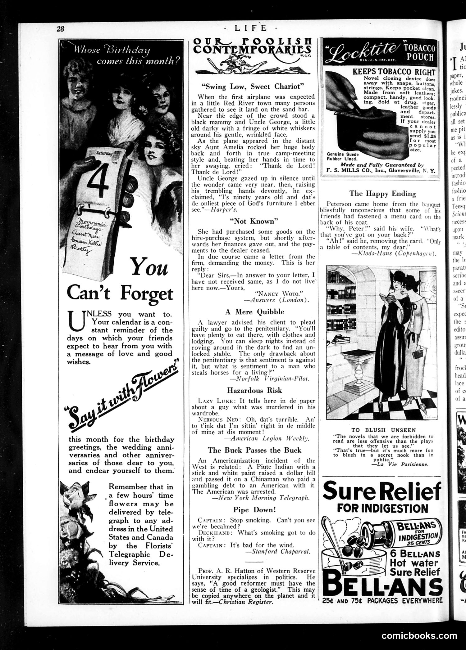 Life — March 23, 1922 — page 30 of 34