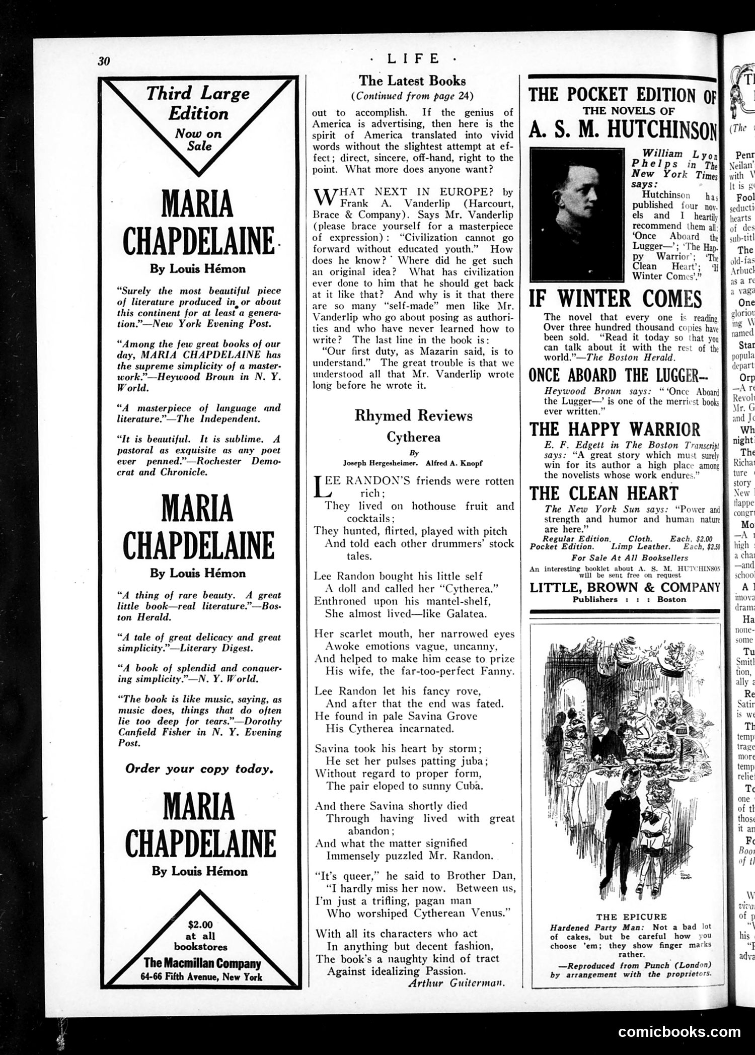 Life — March 23, 1922 — page 32 of 34