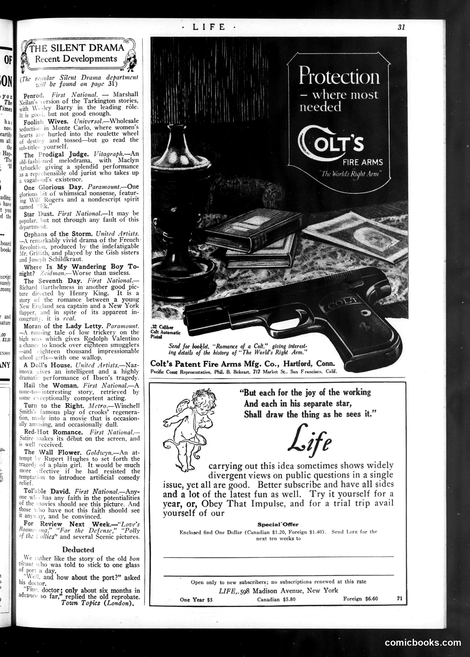 Life — March 23, 1922 — page 33 of 34