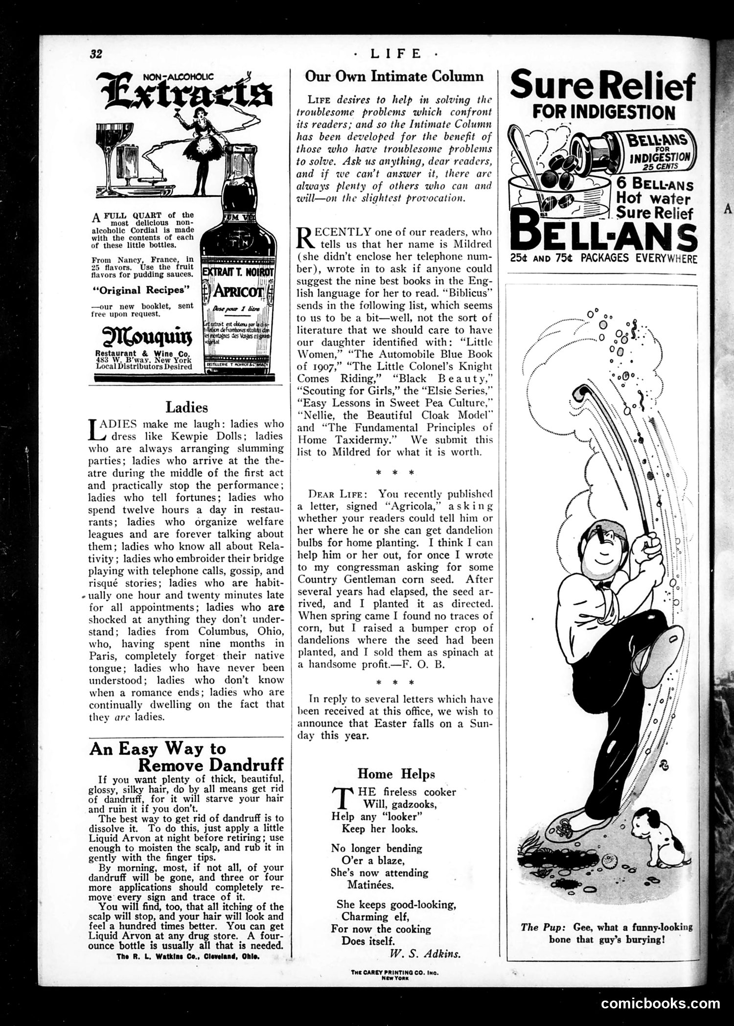 Life — March 30, 1922 — page 34 of 34
