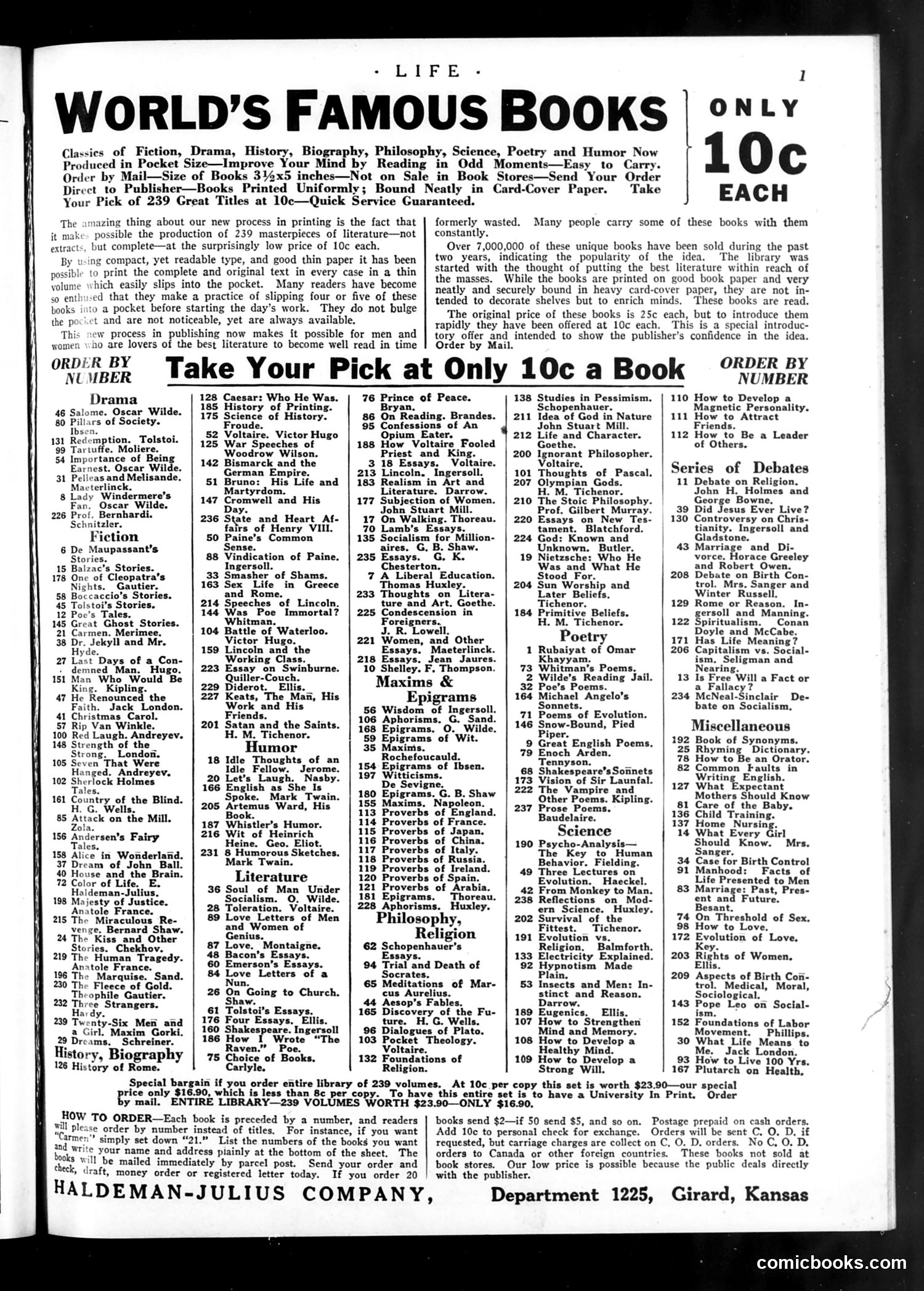 Life — April 6, 1922 — page 3 of 38
