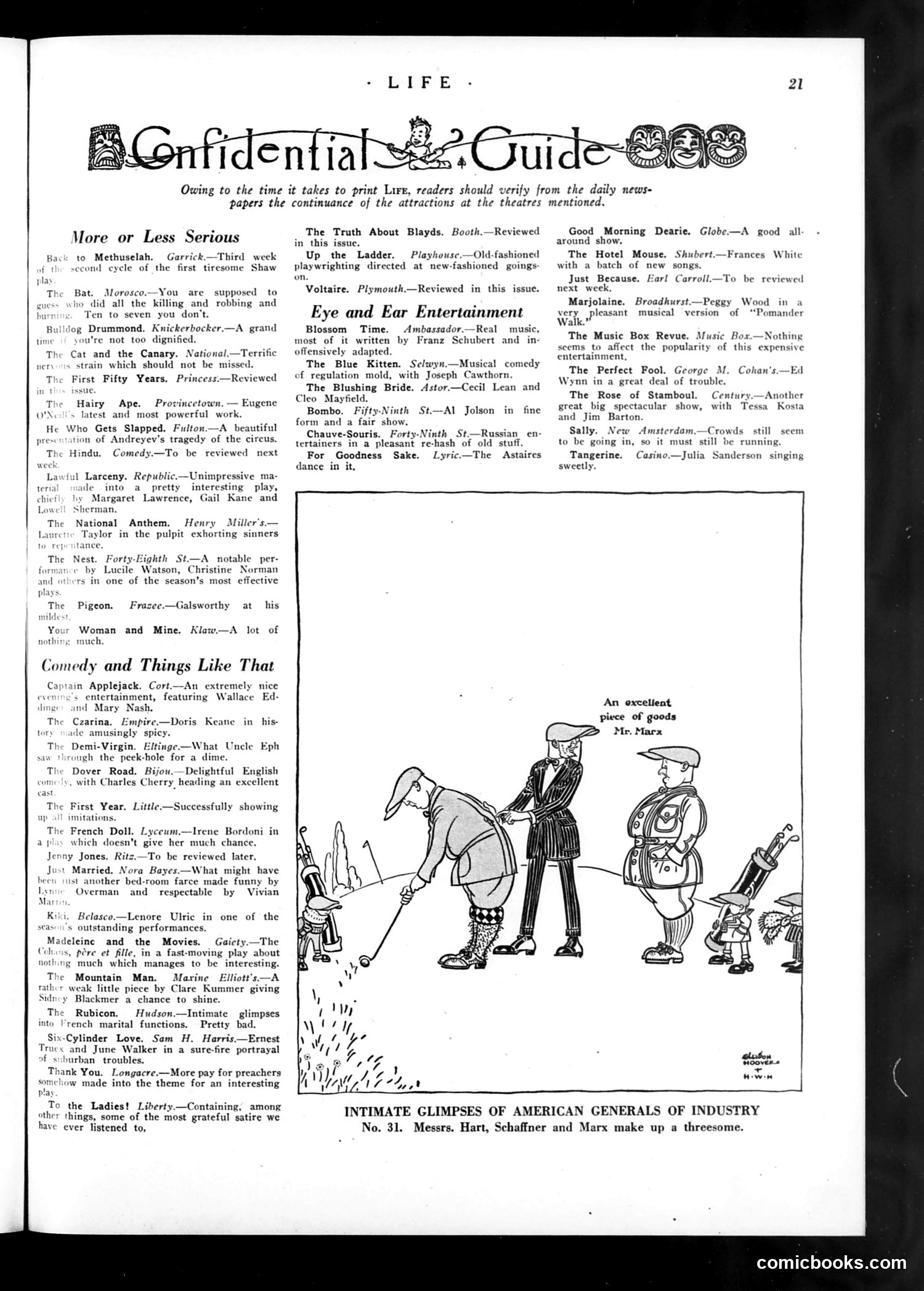 Life — April 6, 1922 — page 23 of 38