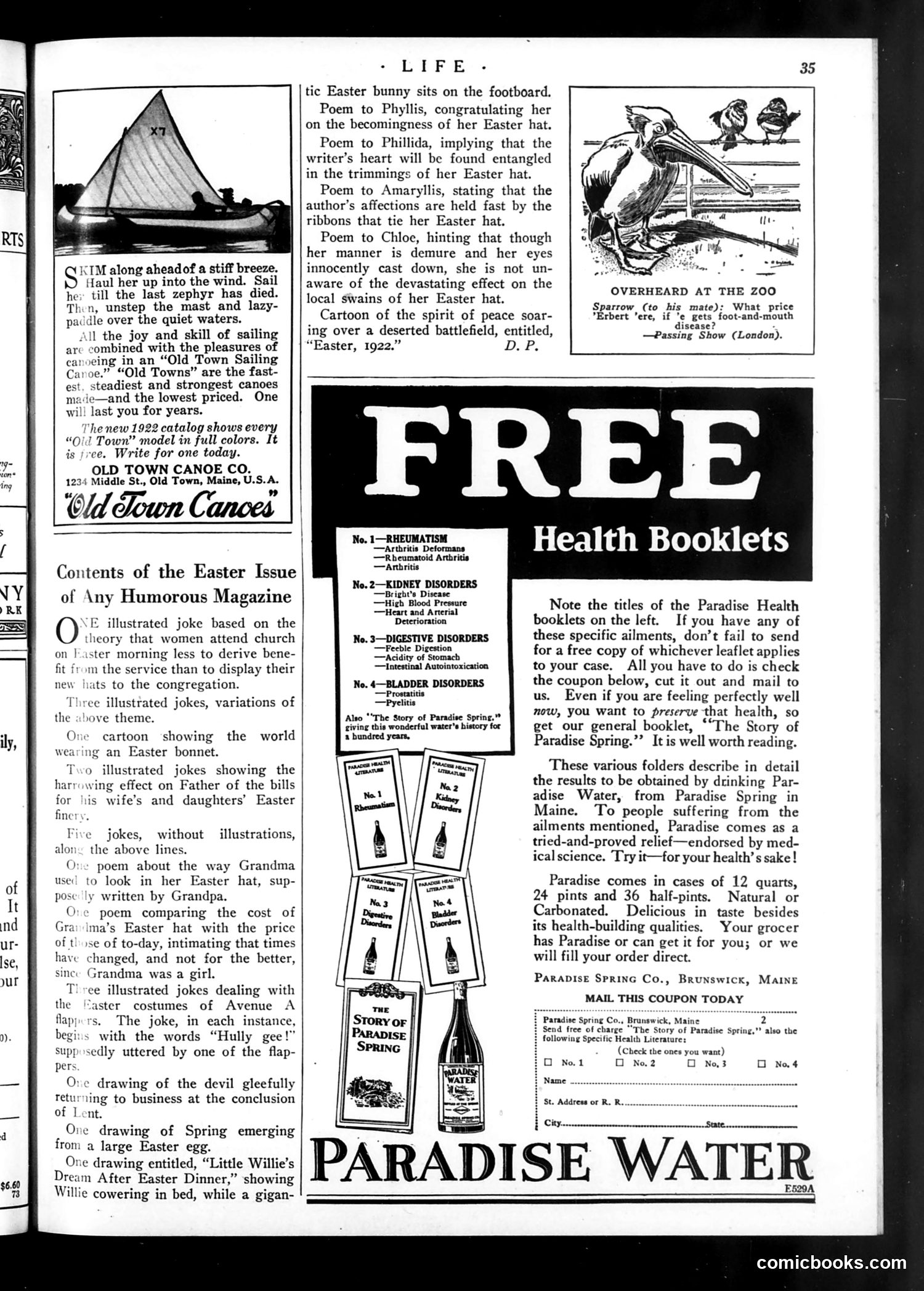 Life — April 6, 1922 — page 37 of 38