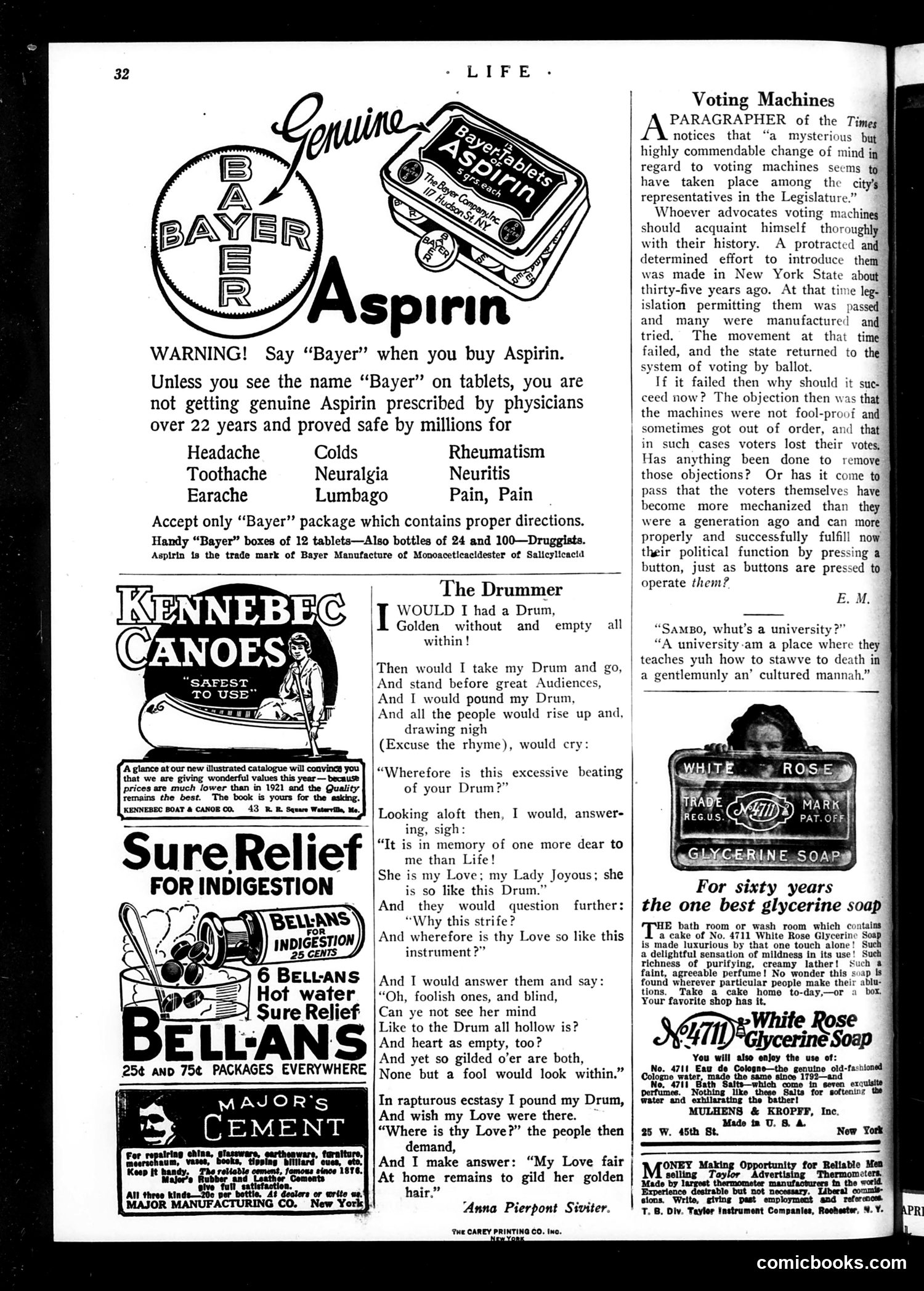 Life — April 13, 1922 — page 34 of 34