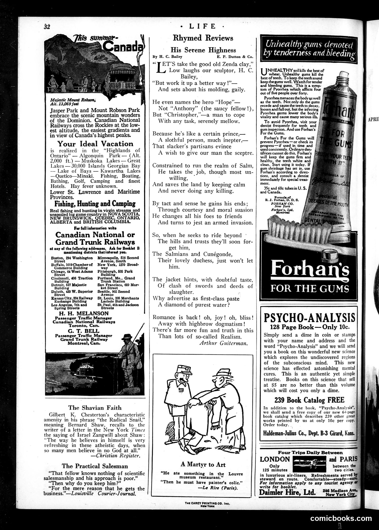 Life — April 20, 1922 — page 34 of 34