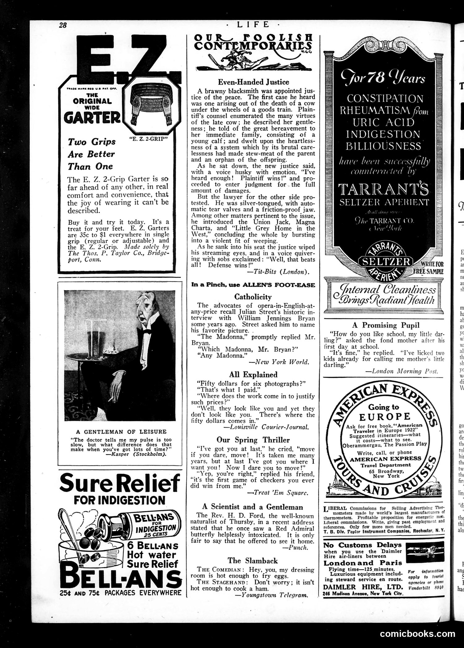 Life — April 27, 1922 — page 30 of 34