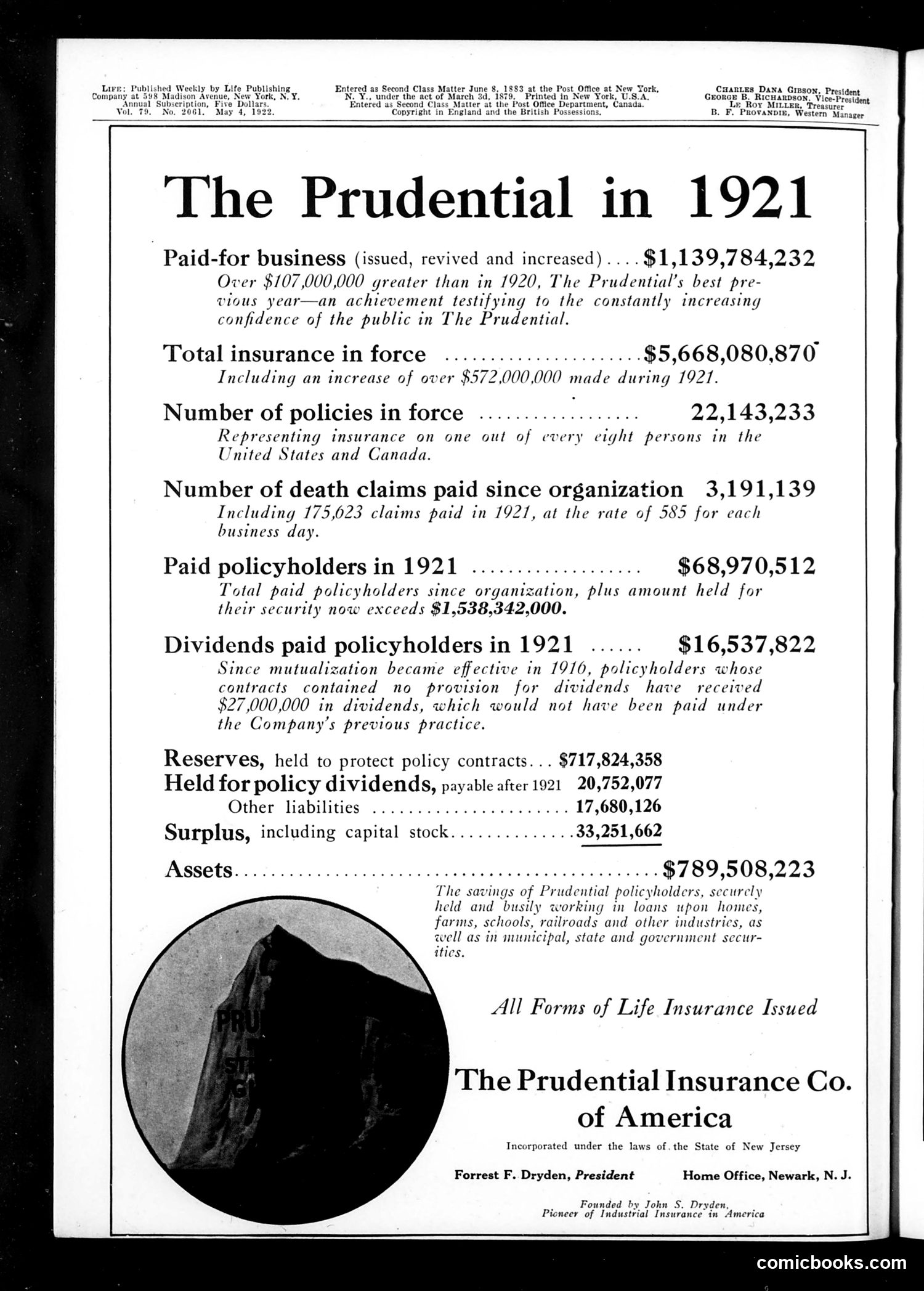 Life — May 4, 1922 — page 2 of 34