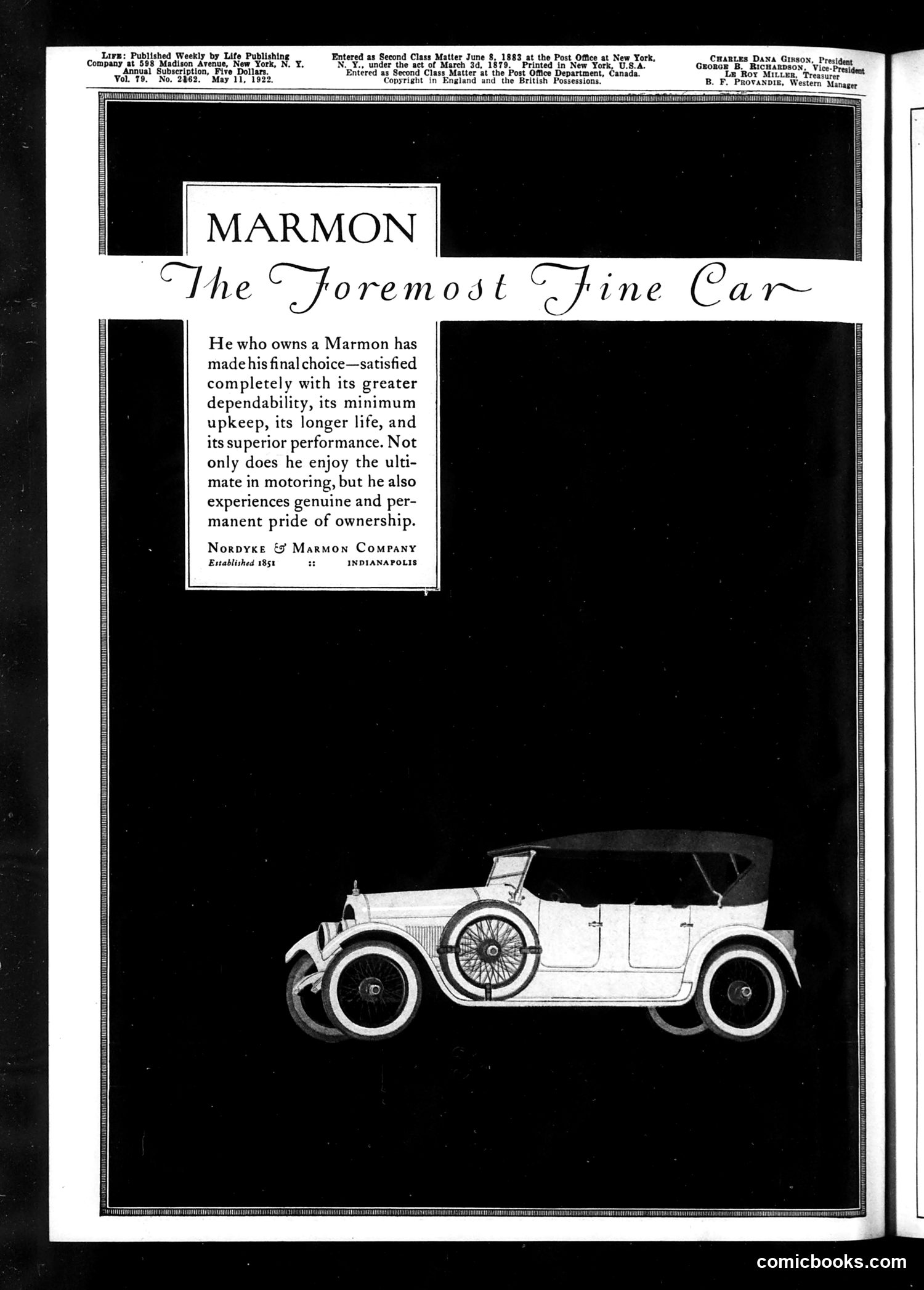 Life — May 11, 1922 — page 2 of 38