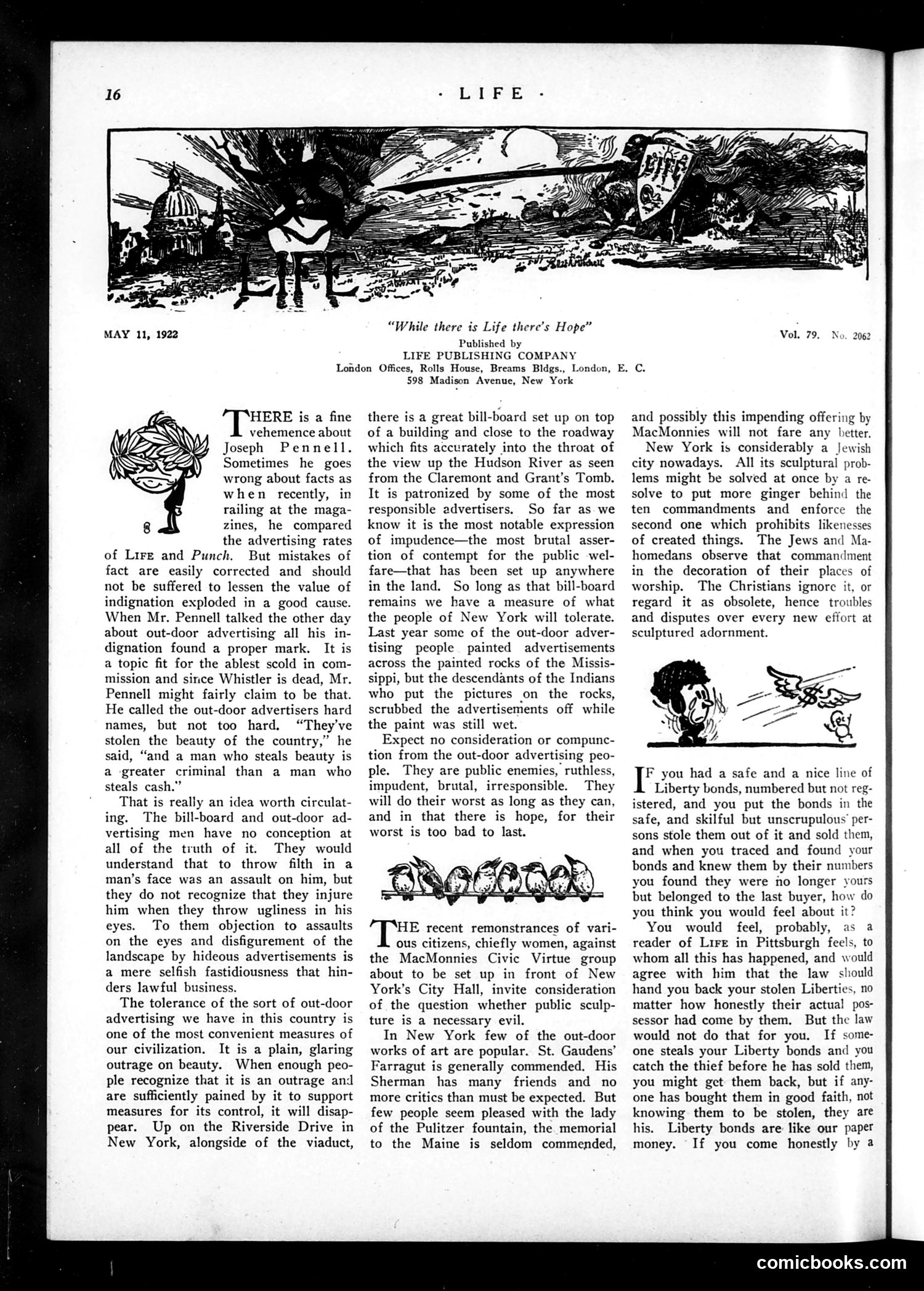Life — May 11, 1922 — page 18 of 38
