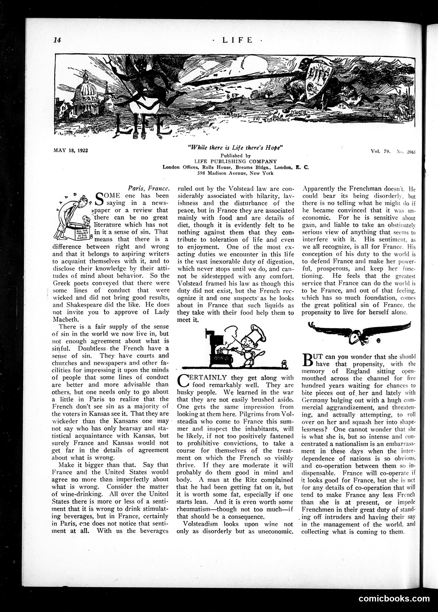 Life — May 18, 1922 — page 16 of 34
