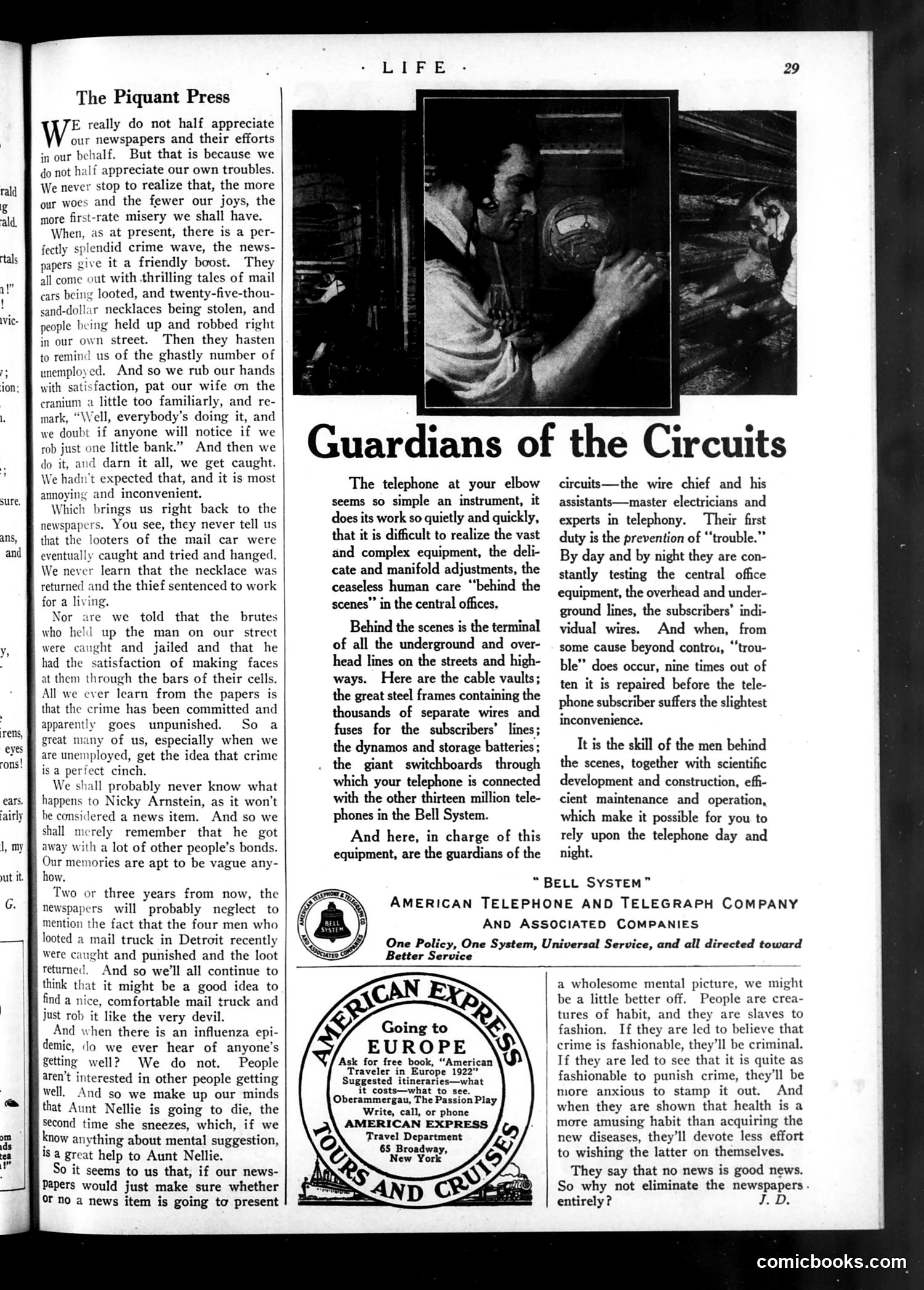 Life — May 18, 1922 — page 31 of 34