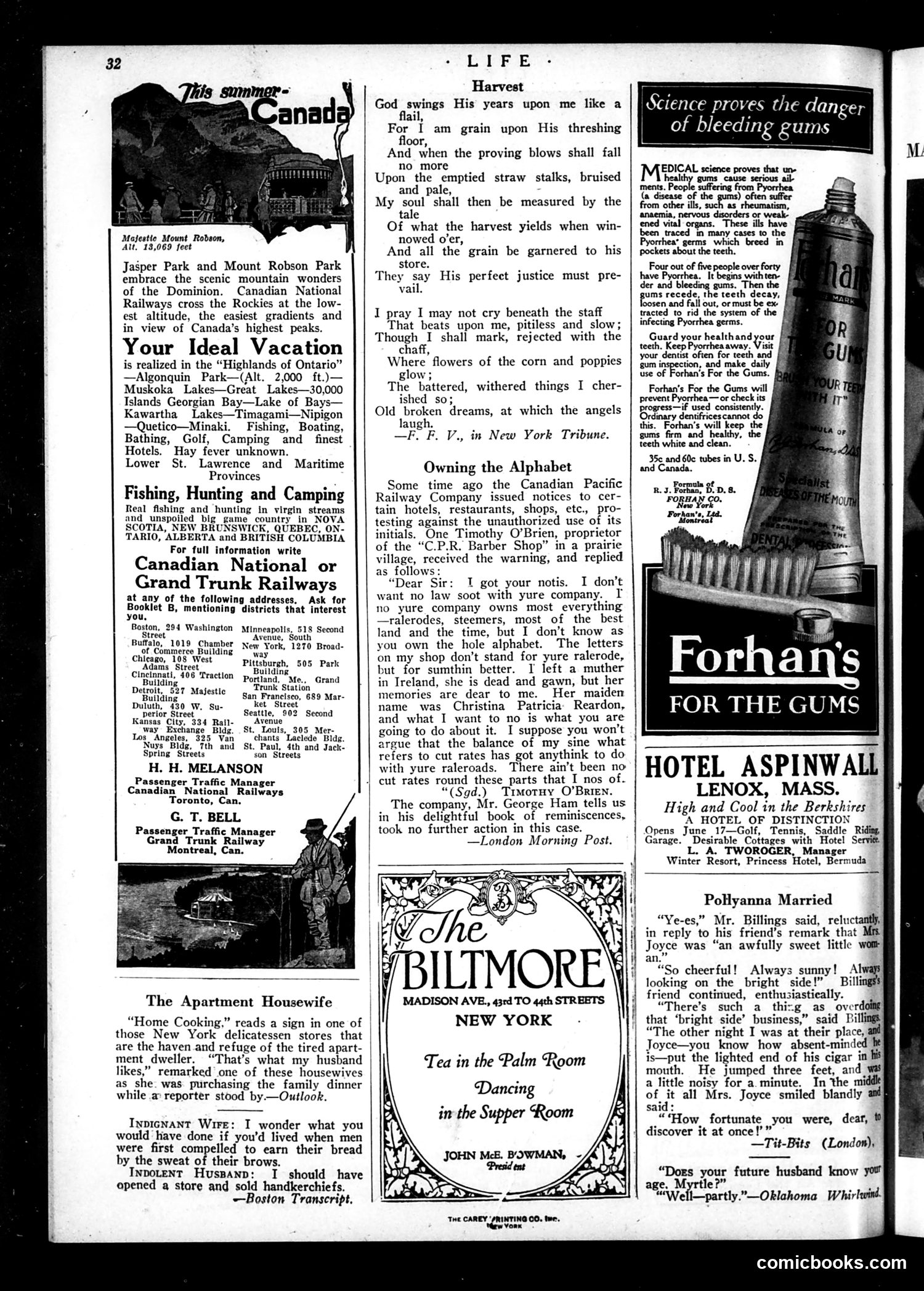 Life — May 18, 1922 — page 34 of 34