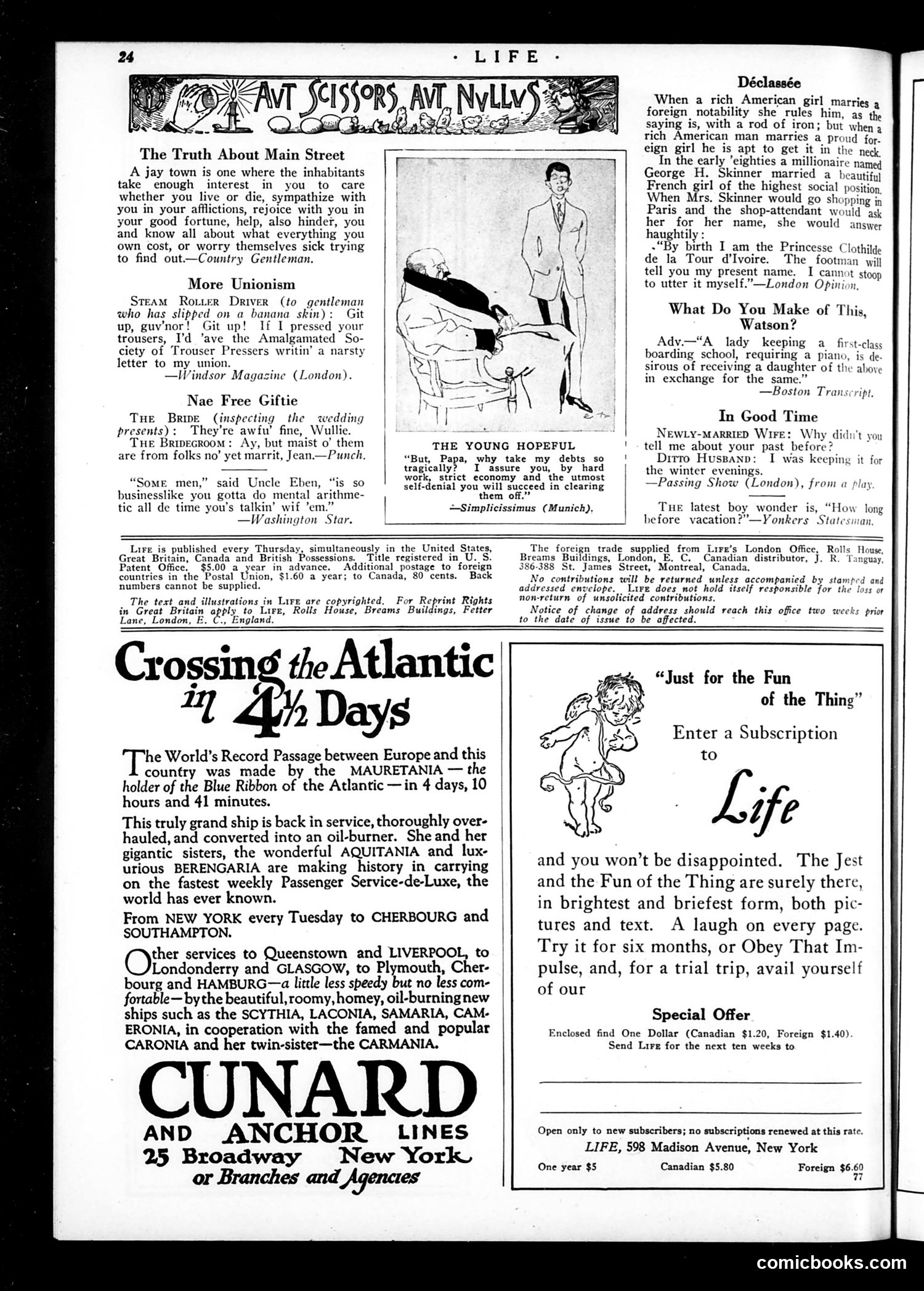 Life — May 25, 1922 — page 26 of 34